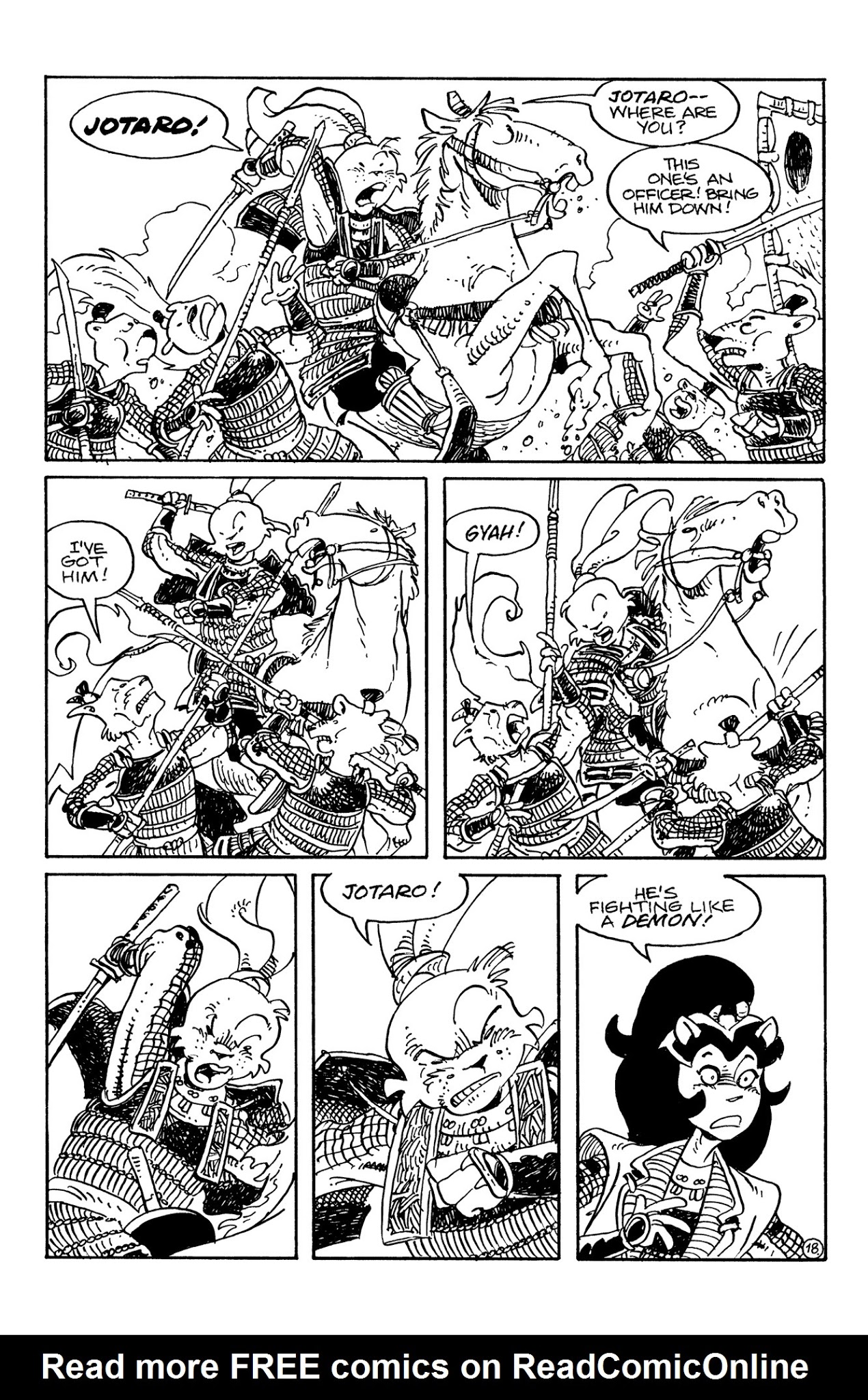 Read online Usagi Yojimbo: Senso comic -  Issue #1 - 19