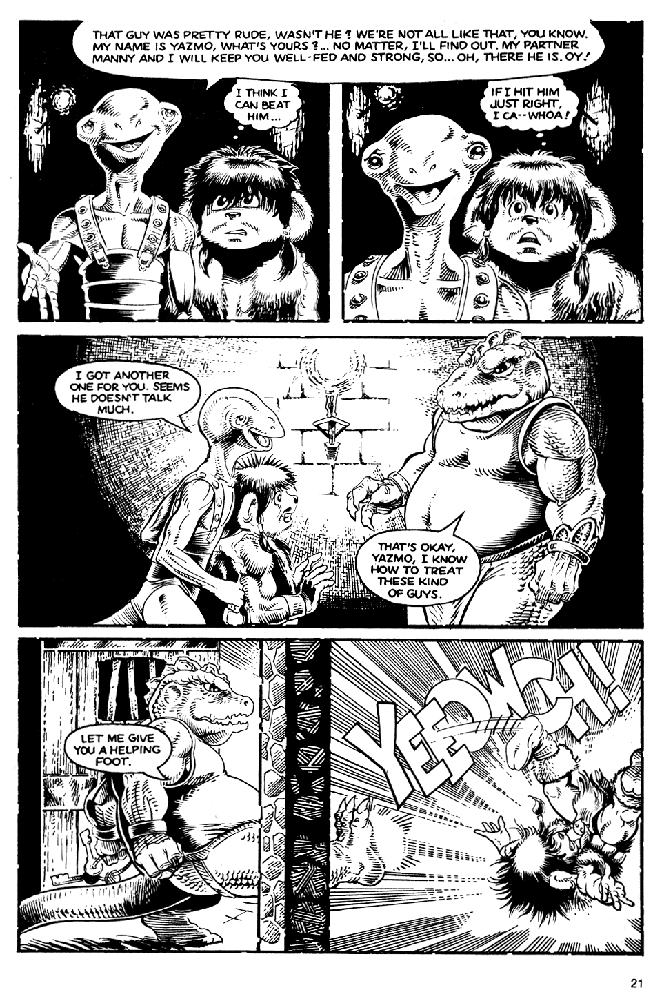 Read online Crow of the Bear Clan comic -  Issue #1 - 22