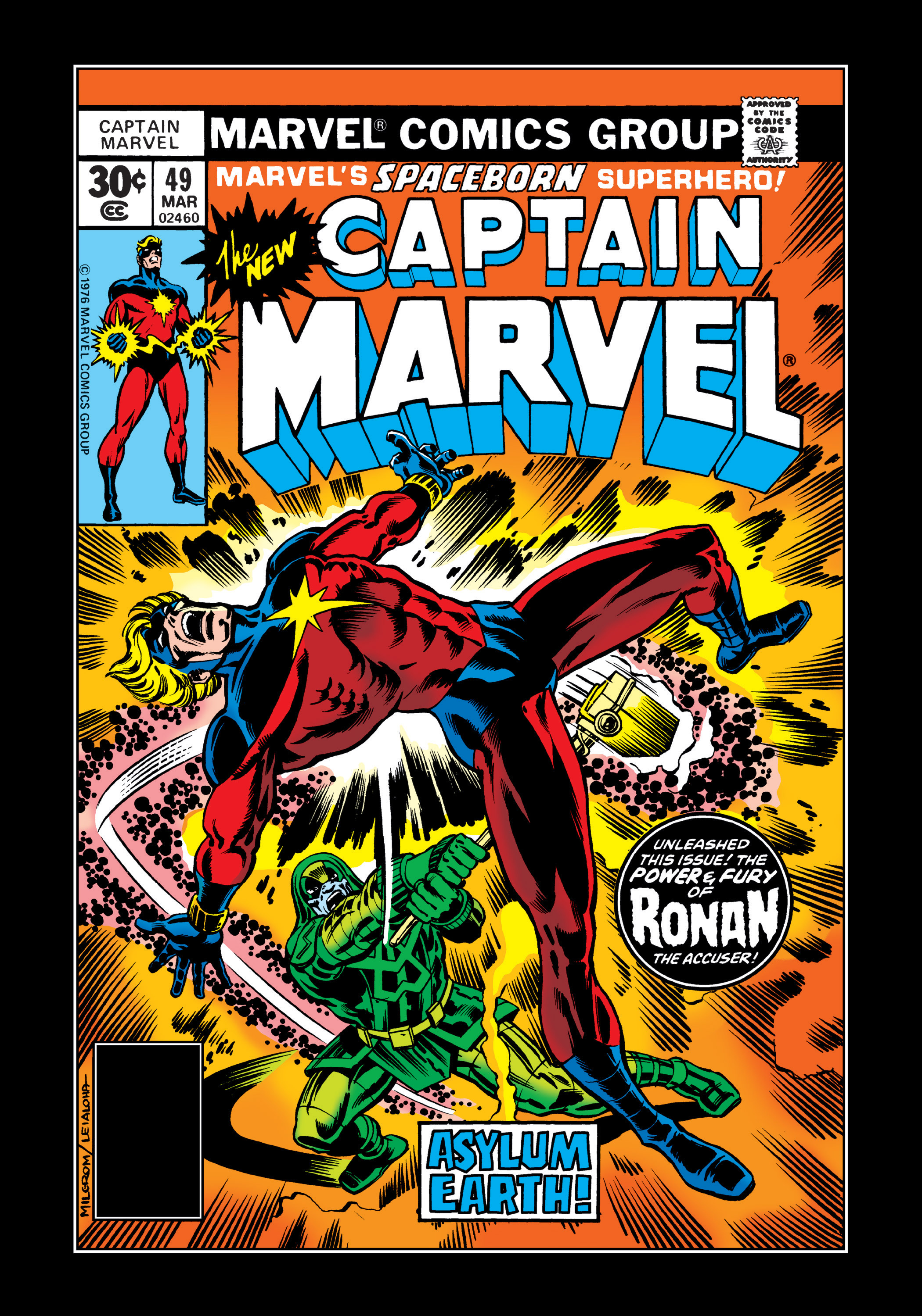 Read online Marvel Masterworks: Captain Marvel comic -  Issue # TPB 5 (Part 1) - 45