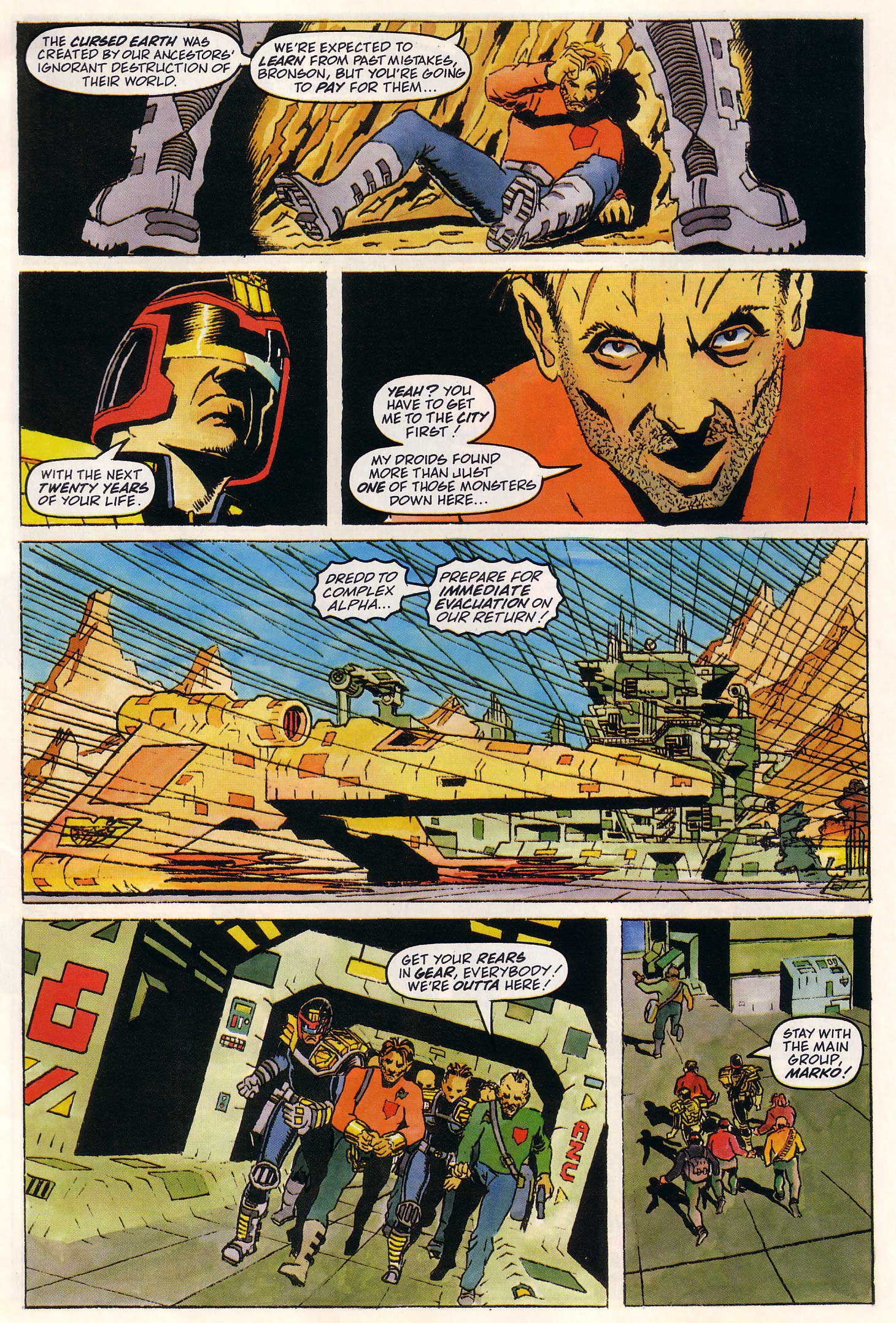 Read online Judge Dredd Lawman of the Future comic -  Issue #18 - 5