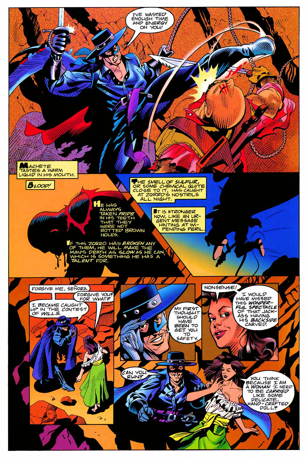 Read online Zorro (1993) comic -  Issue #1 - 17