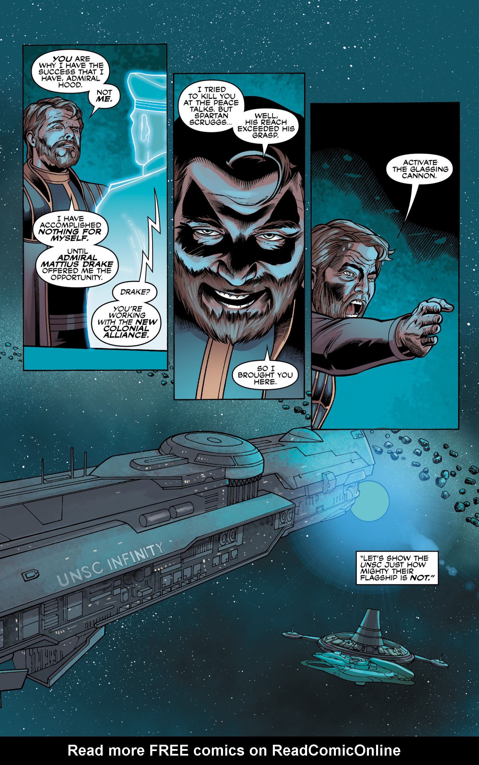 Read online Halo: Escalation comic -  Issue #5 - 23