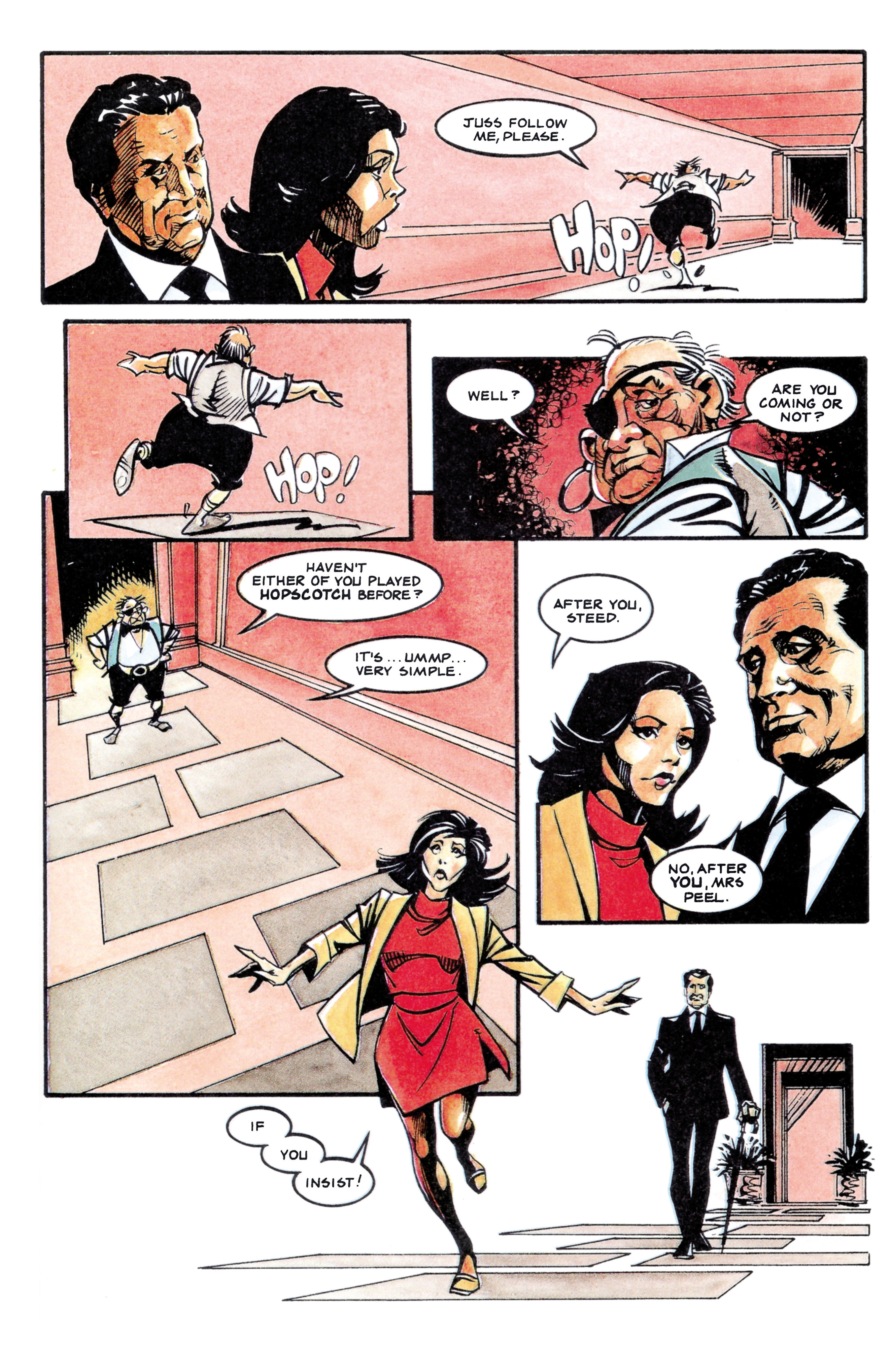 Read online Steed & Mrs. Peel: Golden Game comic -  Issue # Full - 22