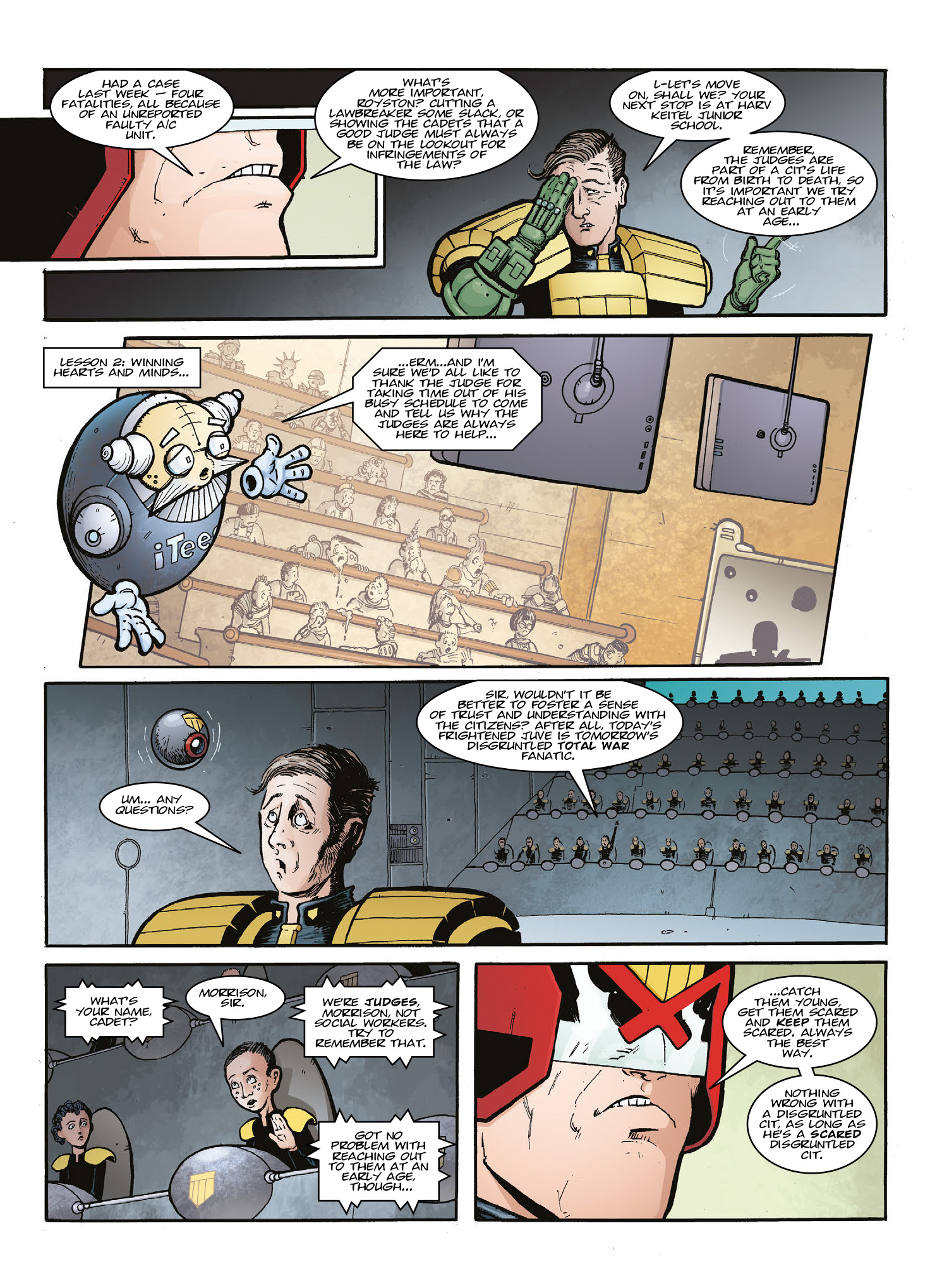 Read online Judge Dredd Megazine (Vol. 5) comic -  Issue #400 - 129