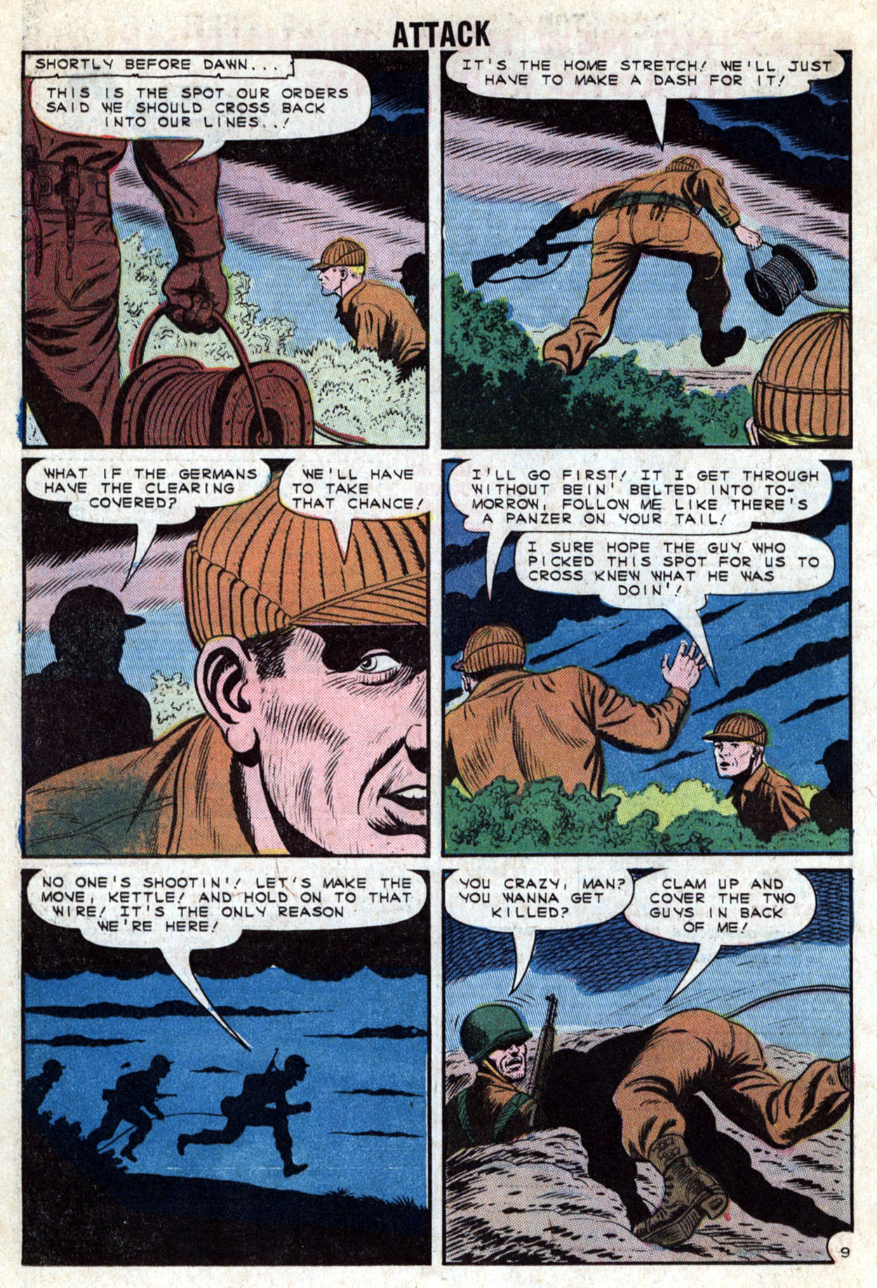 Read online Attack (1962) comic -  Issue #3 - 16