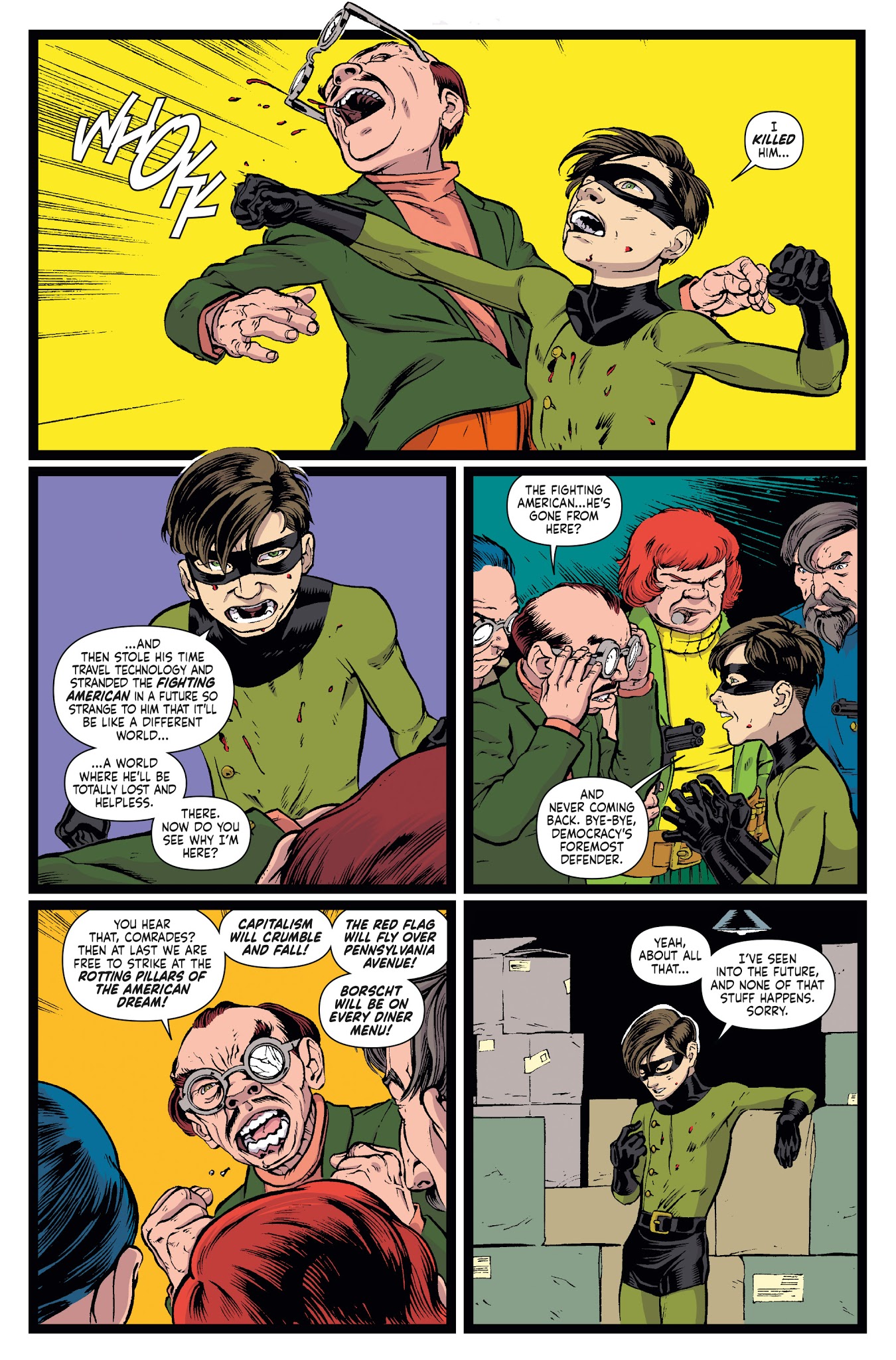 Read online Fighting American (2017) comic -  Issue #3 - 8