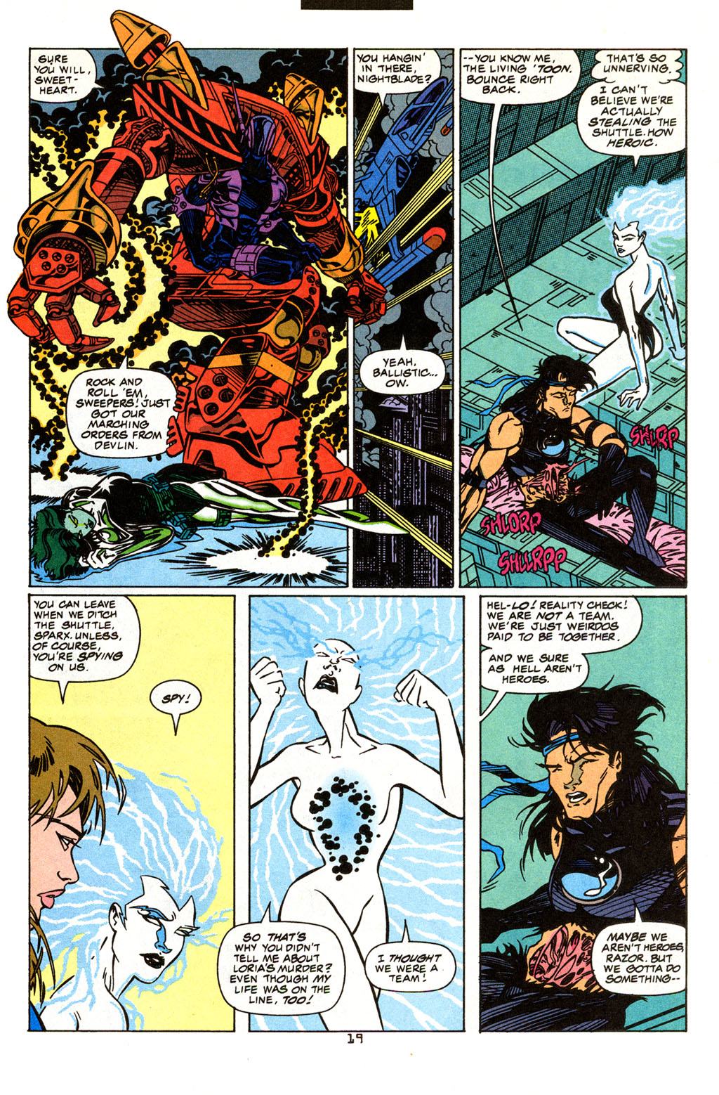 Read online Blood Pack comic -  Issue #3 - 18