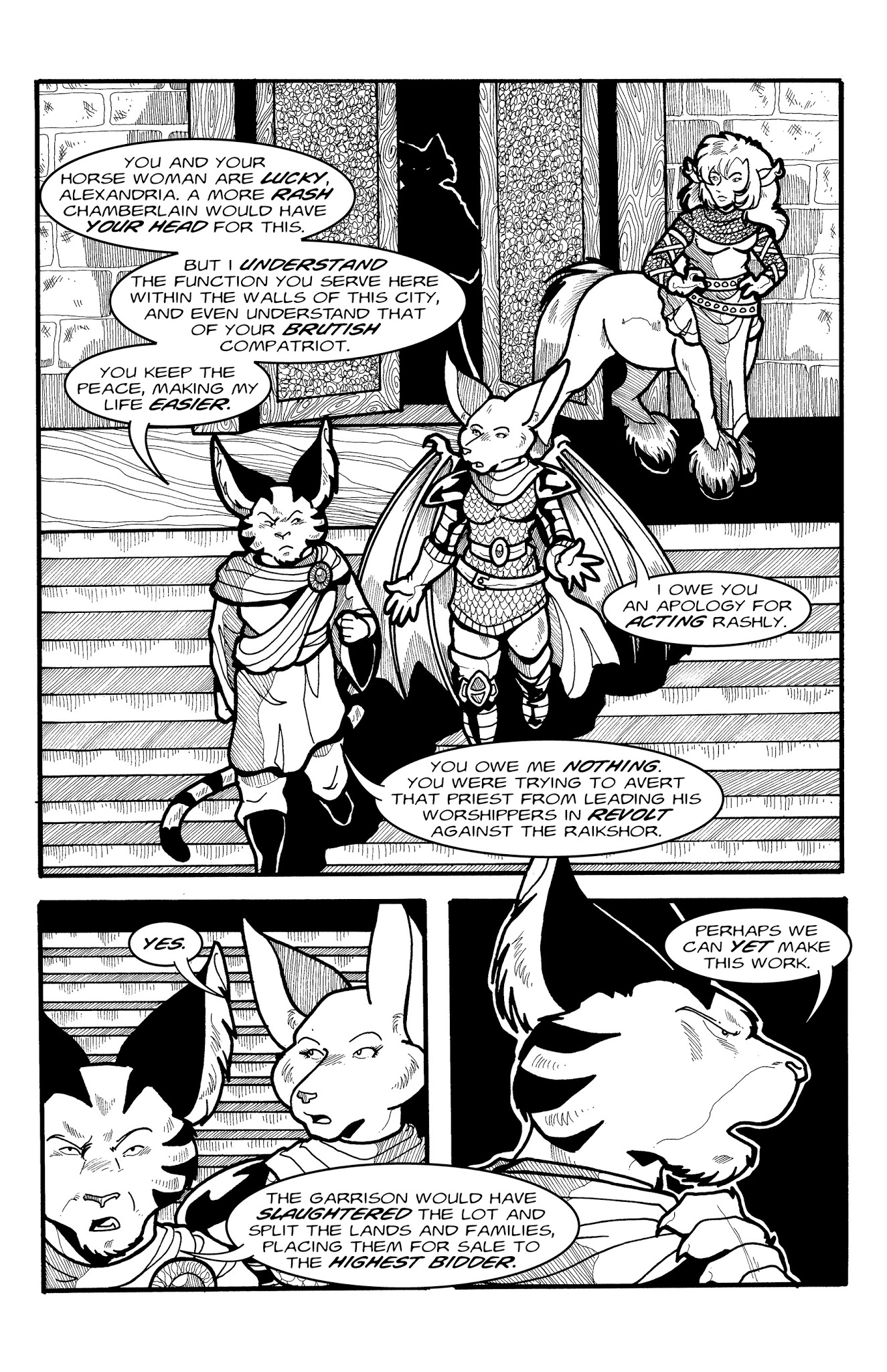 Read online Tall Tails: The Peacekeepers comic -  Issue #3 - 31