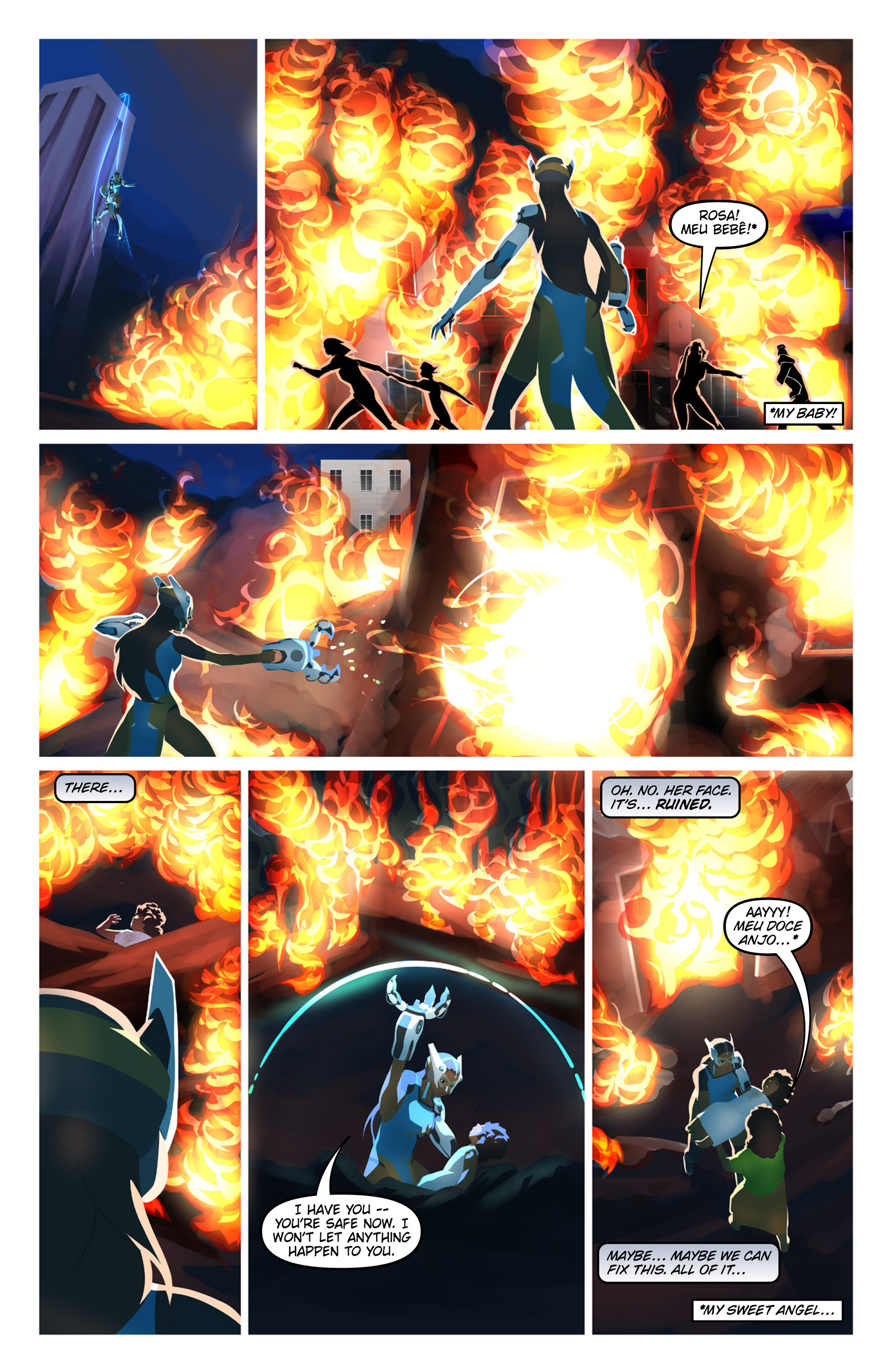 Read online Overwatch comic -  Issue #4 - 9