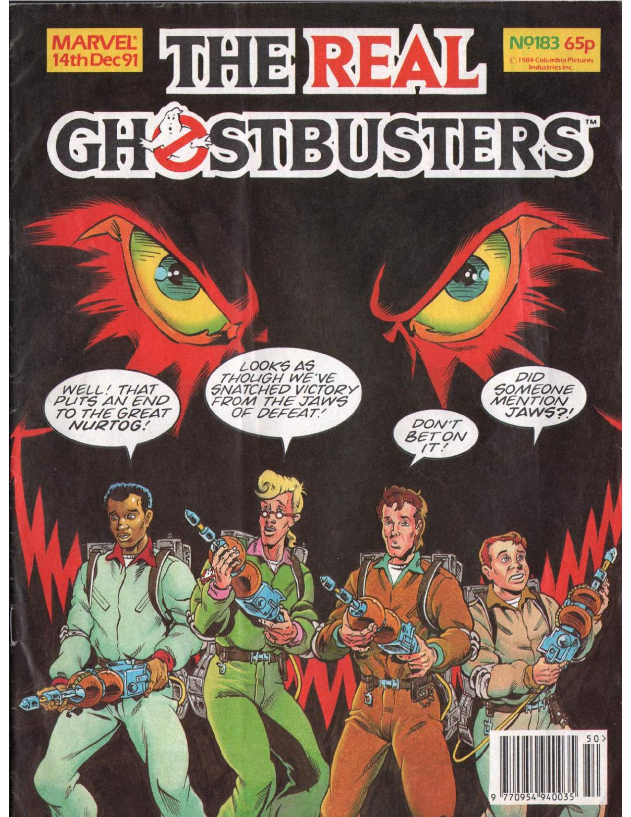 Read online The Real Ghostbusters comic -  Issue #183 - 1