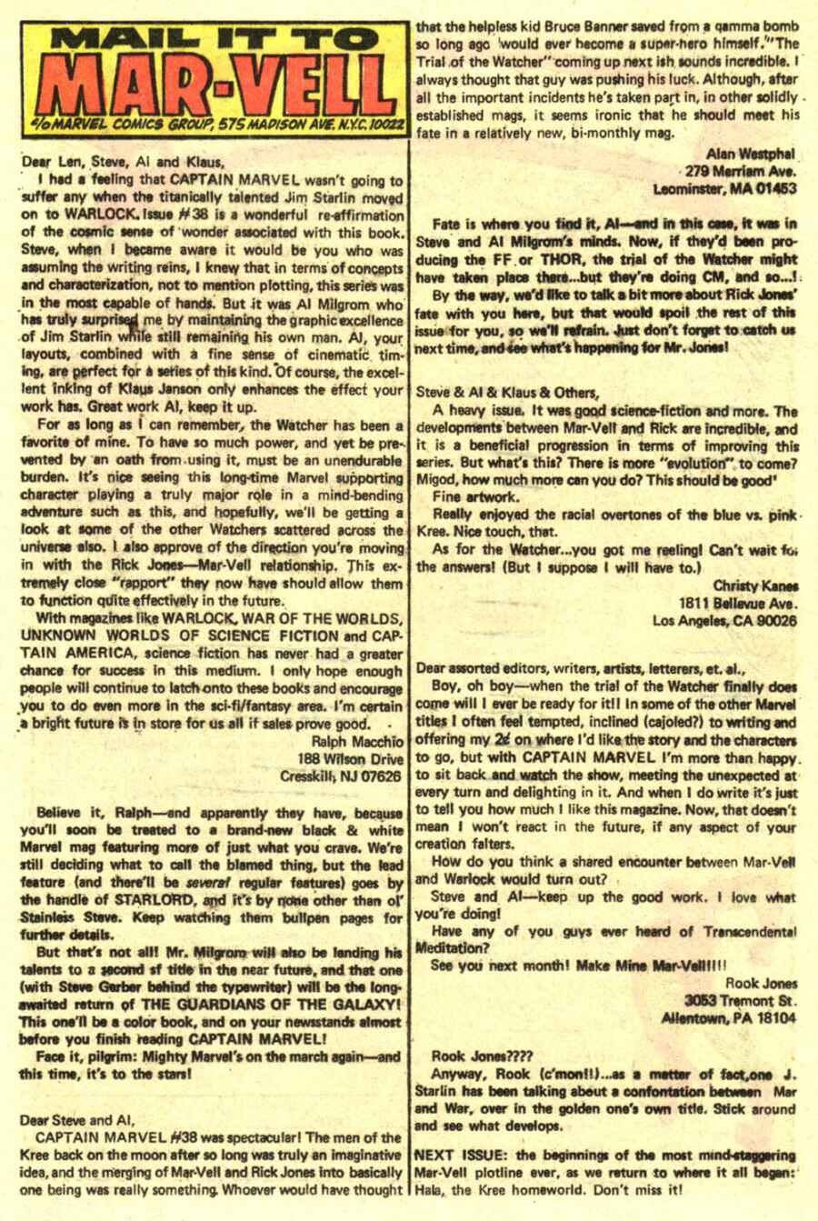 Read online Captain Marvel (1968) comic -  Issue #40 - 14