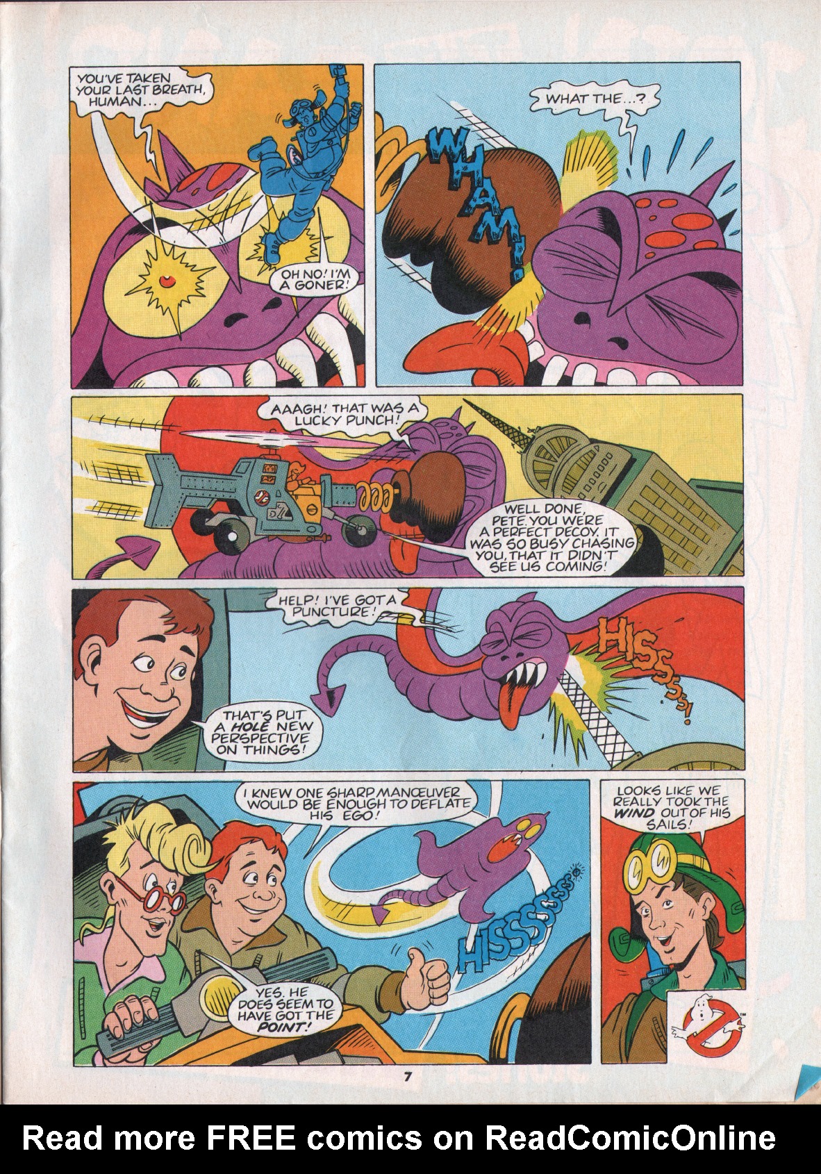 Read online The Real Ghostbusters comic -  Issue #93 - 7