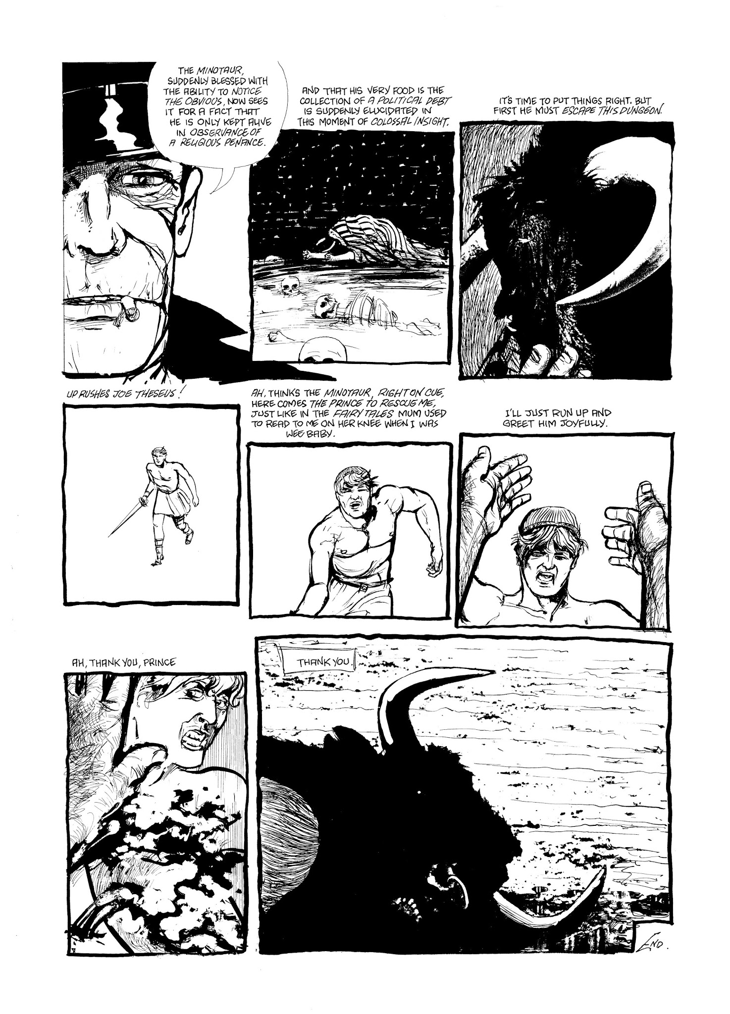 Read online Eddie Campbell's Bacchus comic -  Issue # TPB 2 - 179