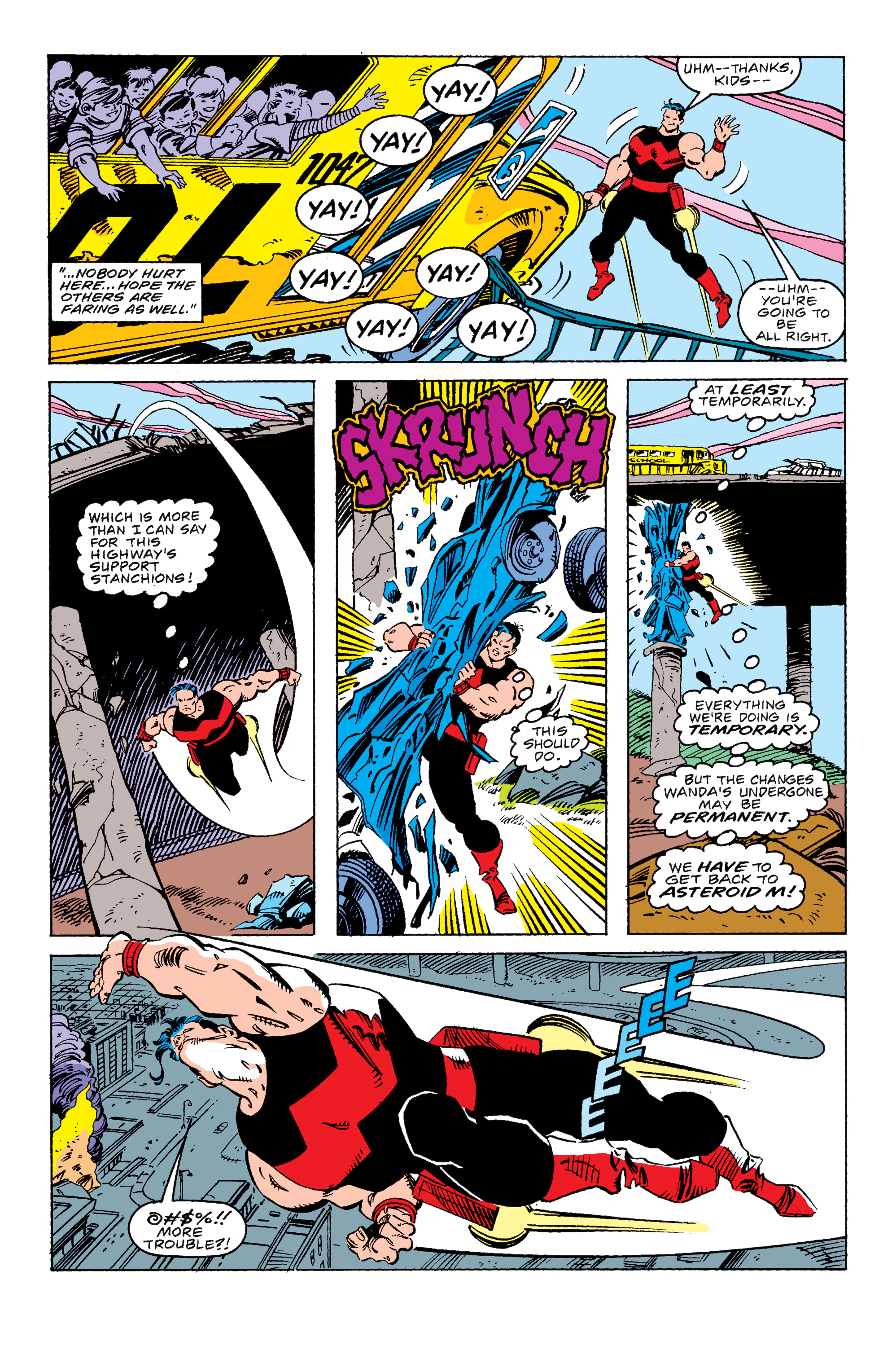 Read online Avengers West Coast Epic Collection: How The West Was Won comic -  Issue #Avengers West Coast Epic Collection Darker Than Scarlet (Part 2) - 100