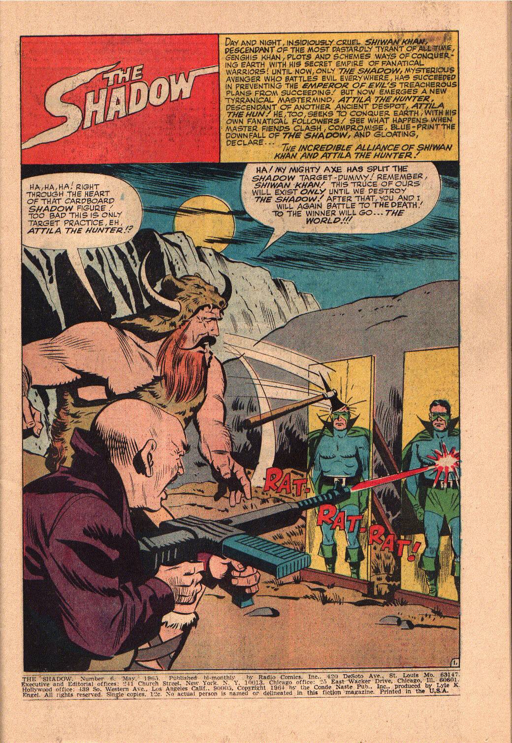 Read online The Shadow (1964) comic -  Issue #6 - 3