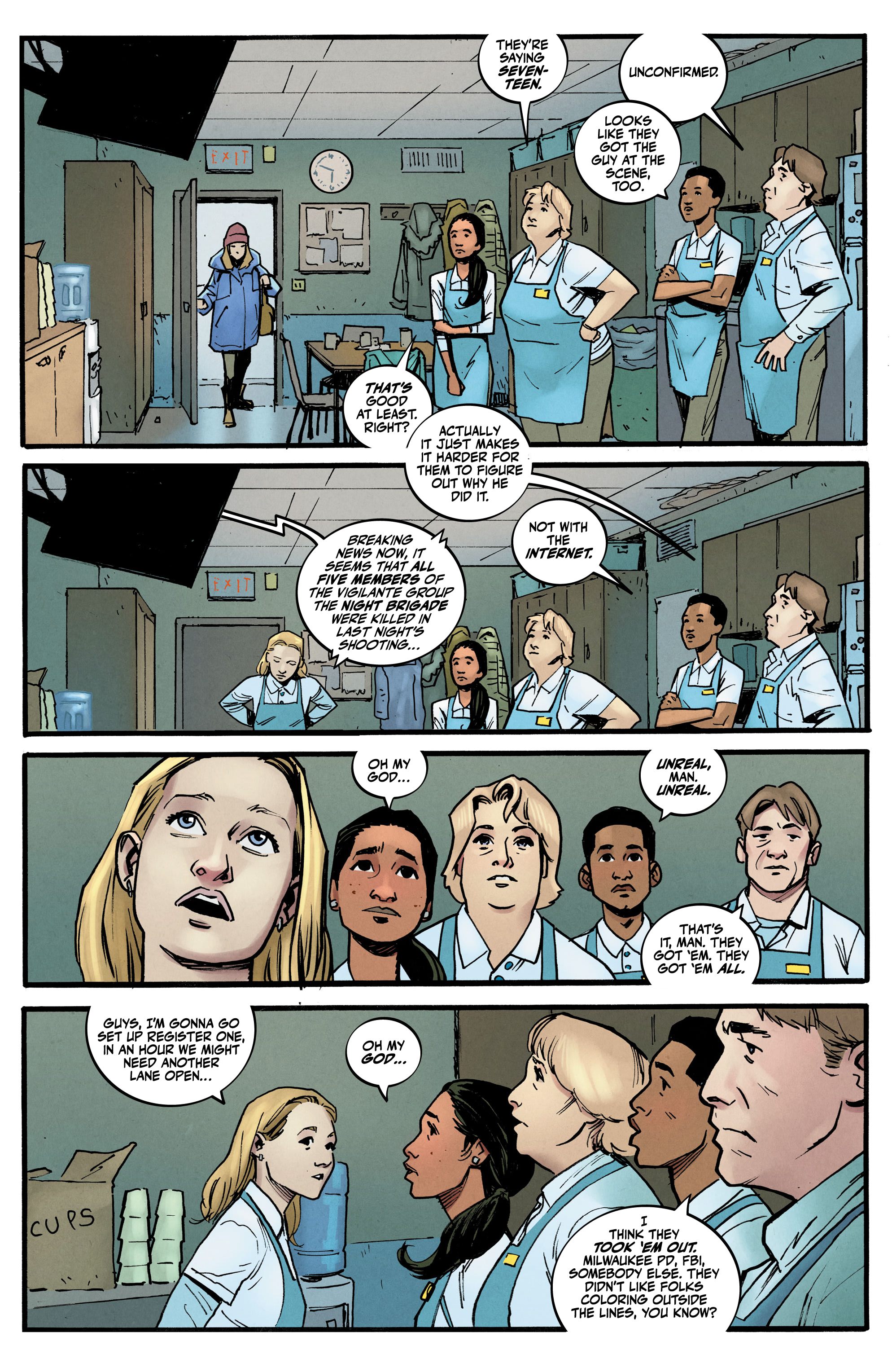 Read online The Blue Flame comic -  Issue #2 - 5