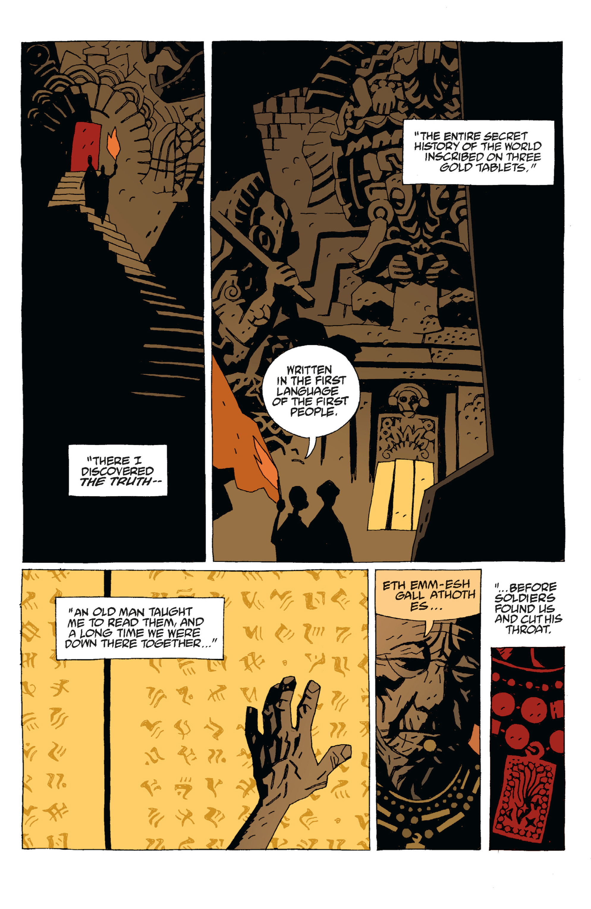 Read online Hellboy comic -  Issue #6 - 101