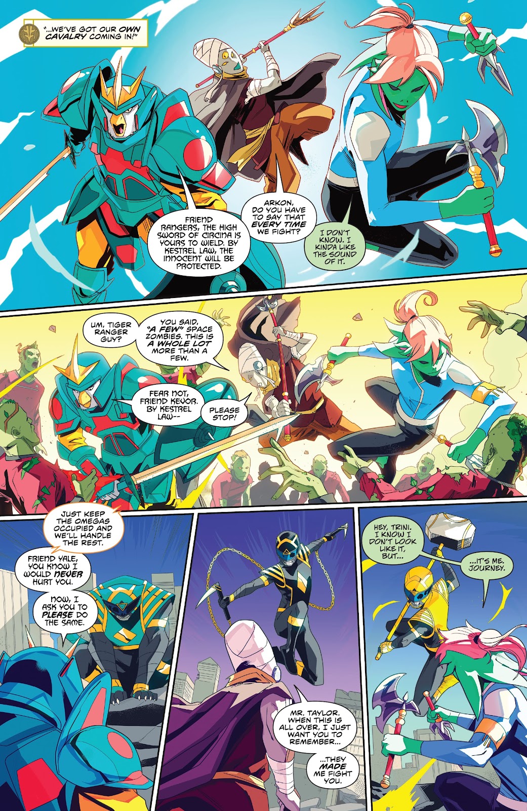 Mighty Morphin Power Rangers (2022) issue Full - Page 18