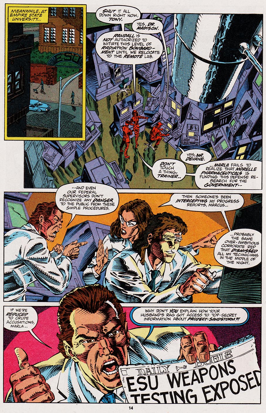Read online Web of Spider-Man (1985) comic -  Issue #107 - 10