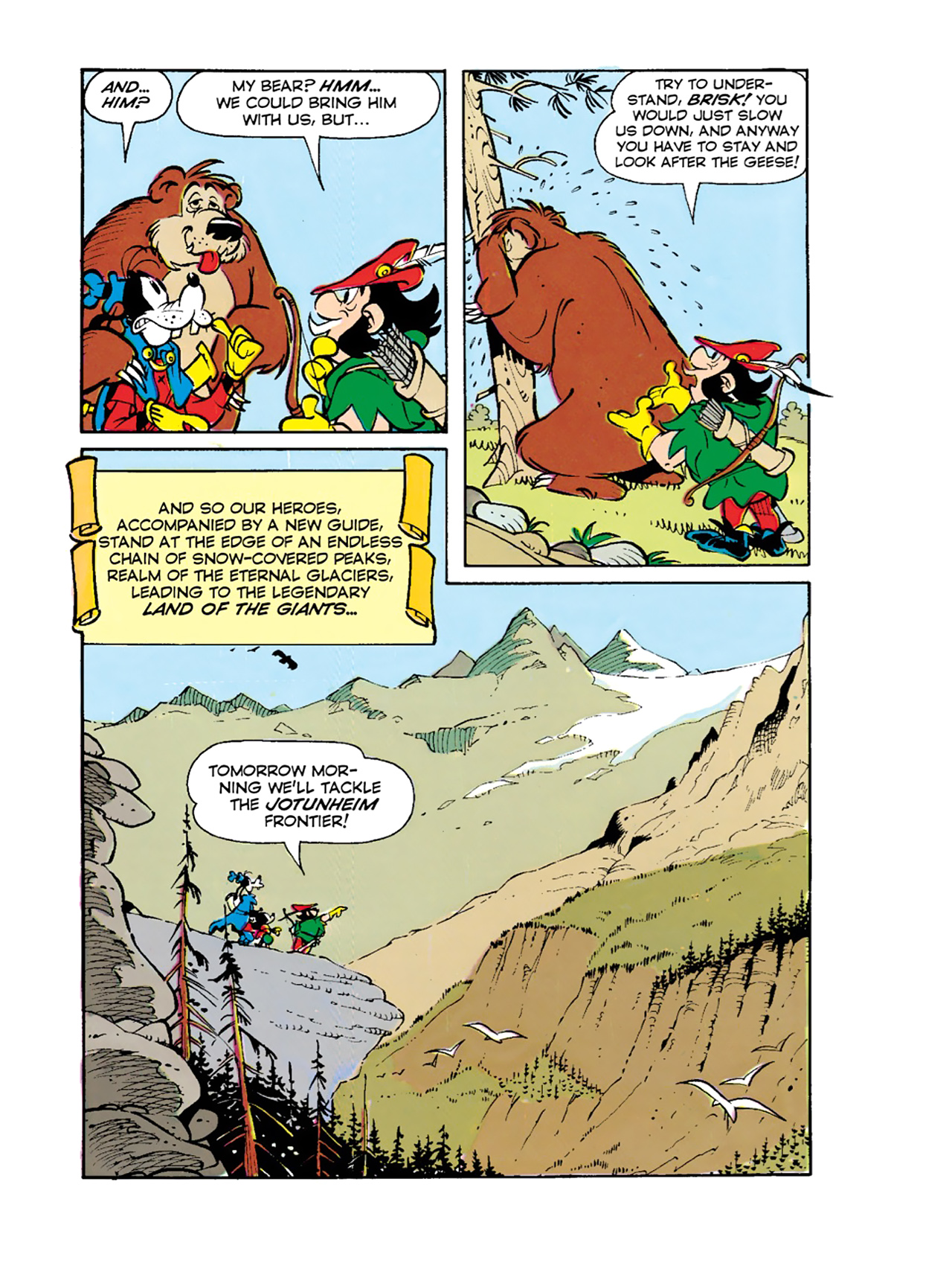 Read online Mickey Mouse in the Sword of Ice comic -  Issue #3 - 7