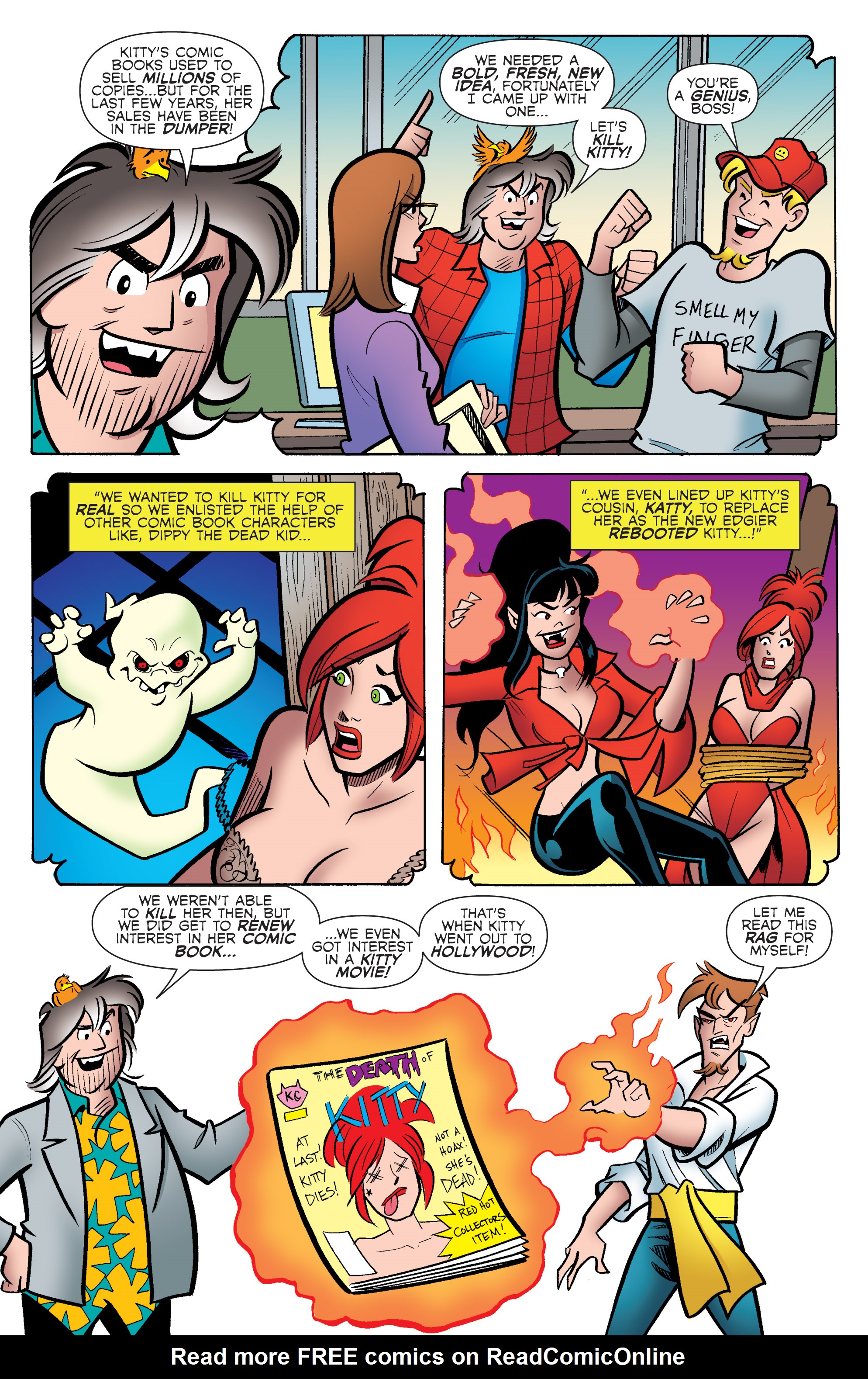 Read online Die Kitty Die! Heaven & Hell comic -  Issue #0 - 11