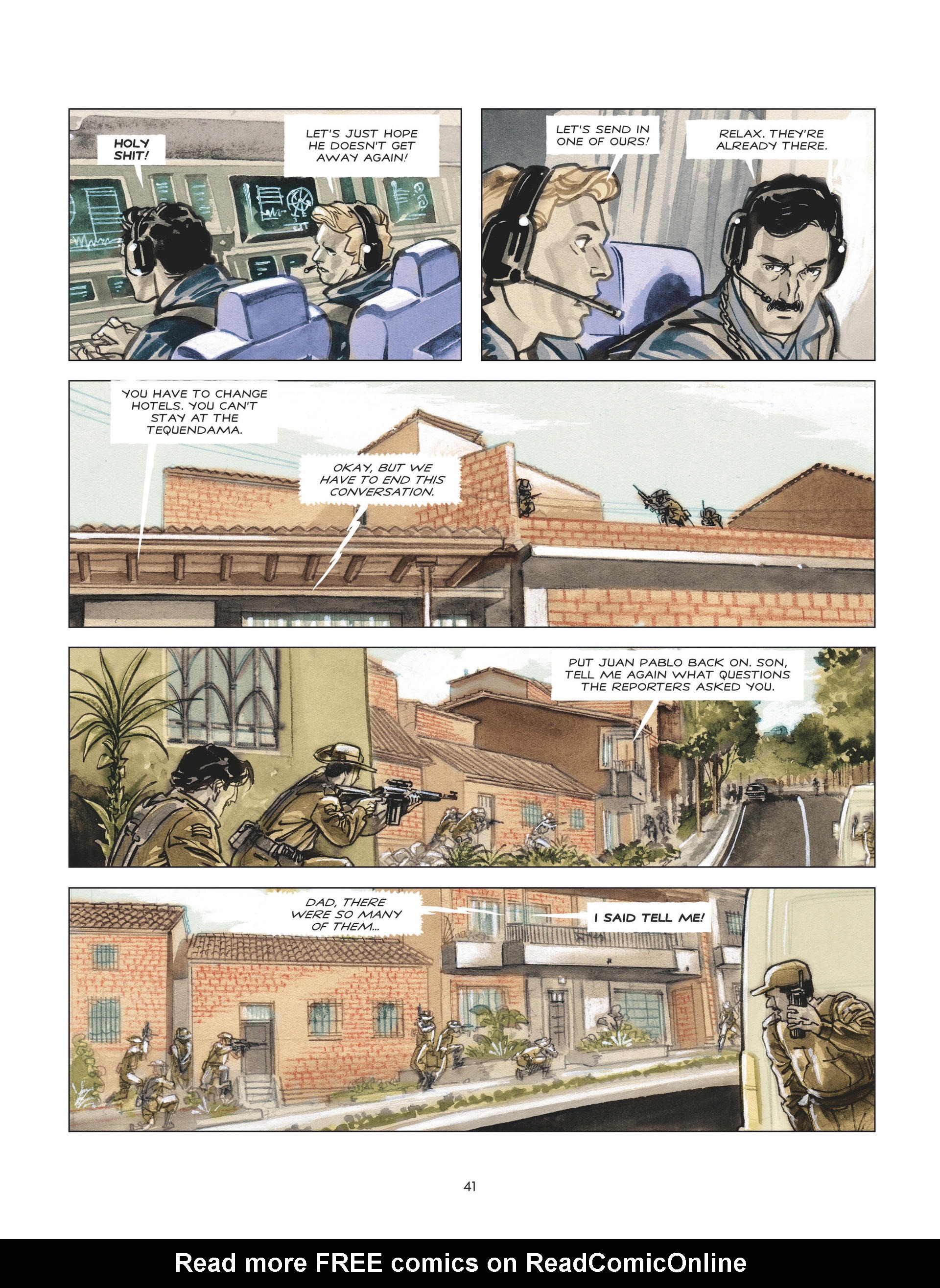 Read online Escobar - El Patrón comic -  Issue #3 - 39