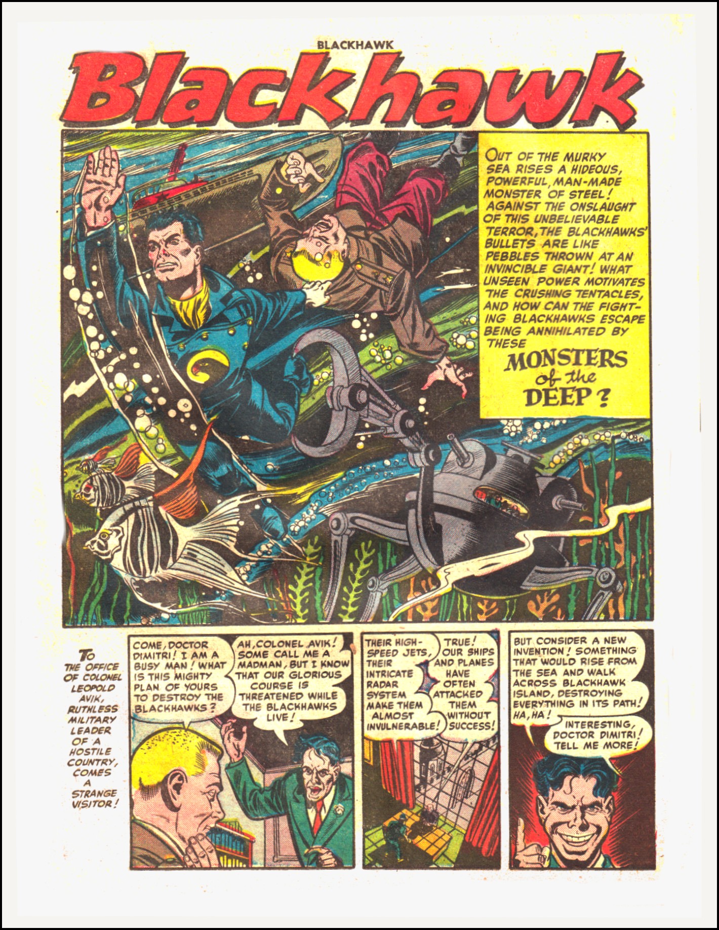 Read online Blackhawk (1957) comic -  Issue #54 - 18