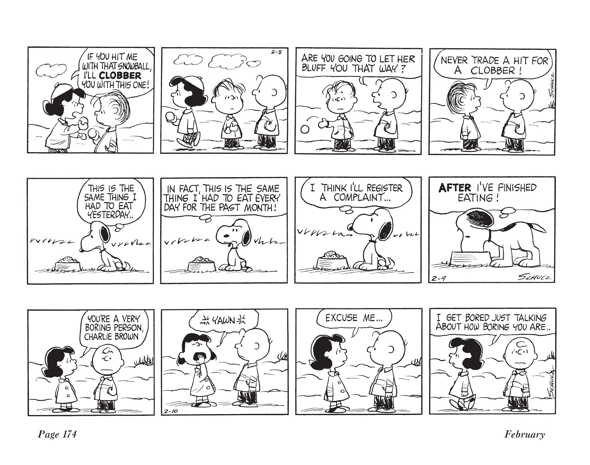 Read online The Complete Peanuts comic -  Issue # TPB 9 - 185