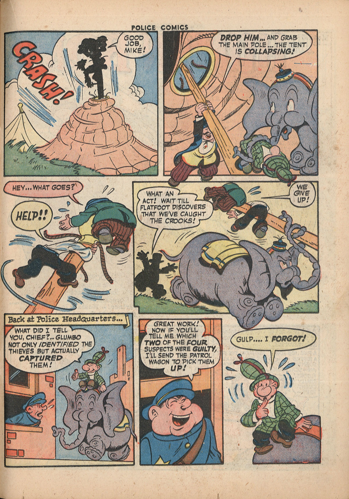 Read online Police Comics comic -  Issue #55 - 23