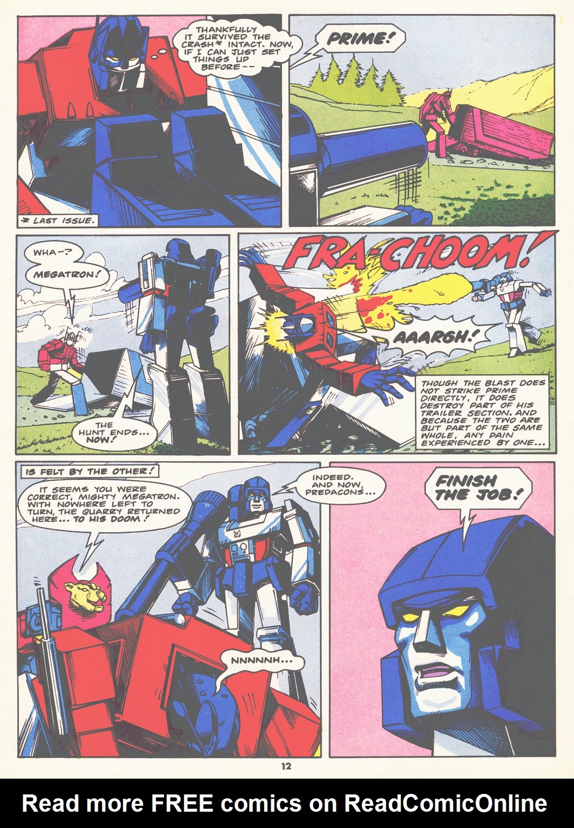 Read online The Transformers (UK) comic -  Issue #97 - 12
