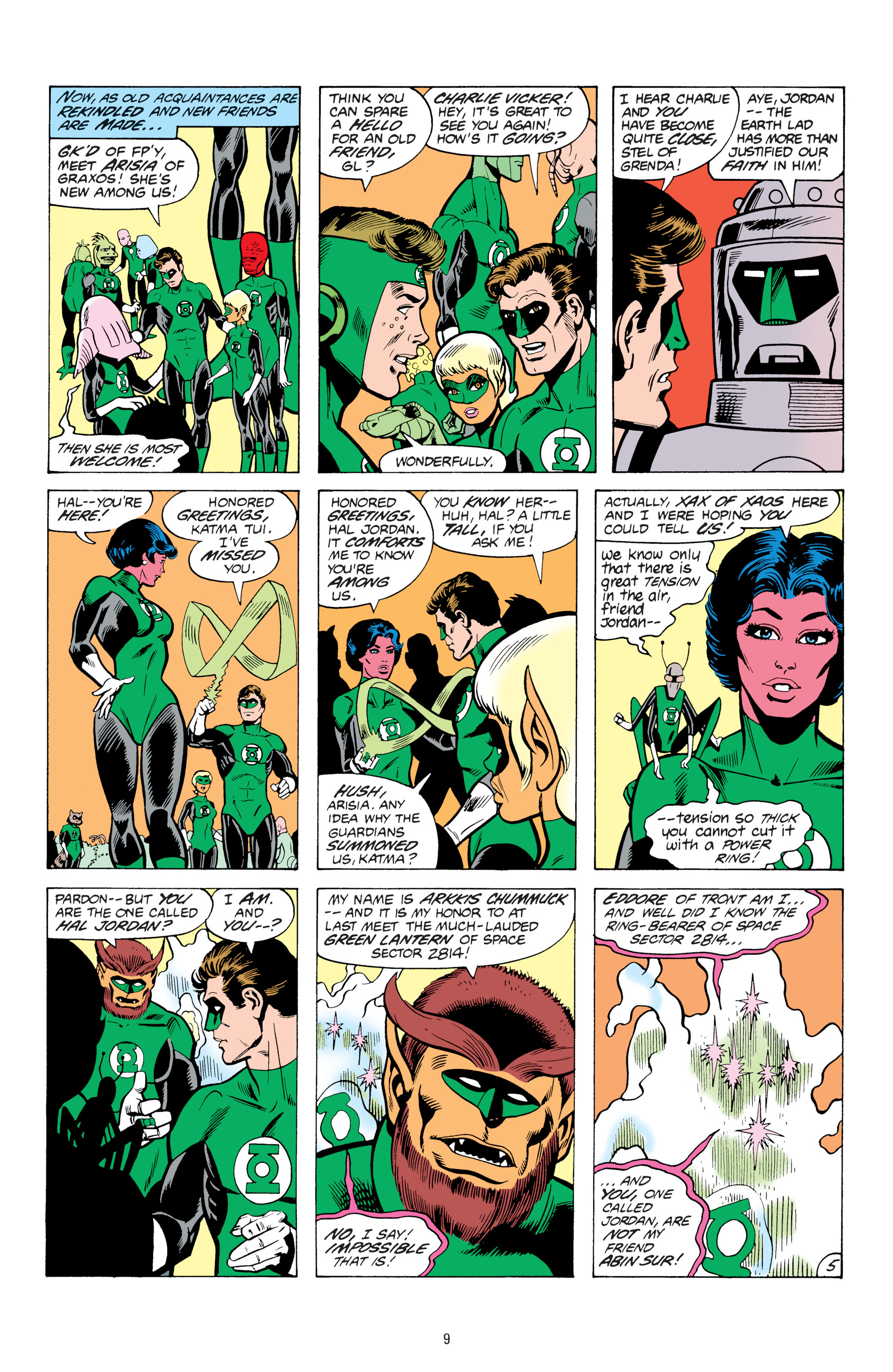 Read online Tales of the Green Lantern Corps comic -  Issue # _TPB 1 - 8