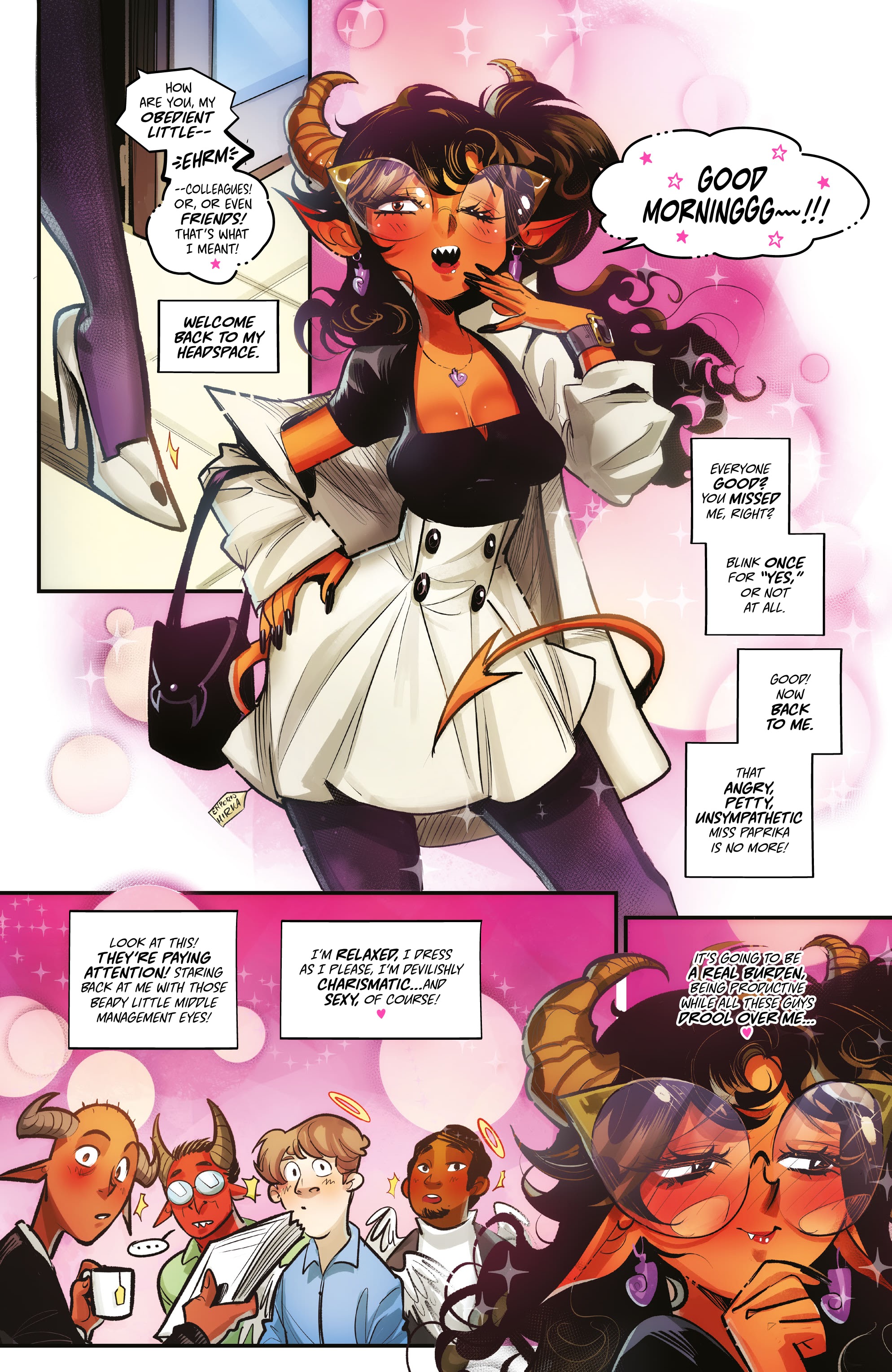 Read online Mirka Andolfo's Sweet Paprika comic -  Issue #5 - 8