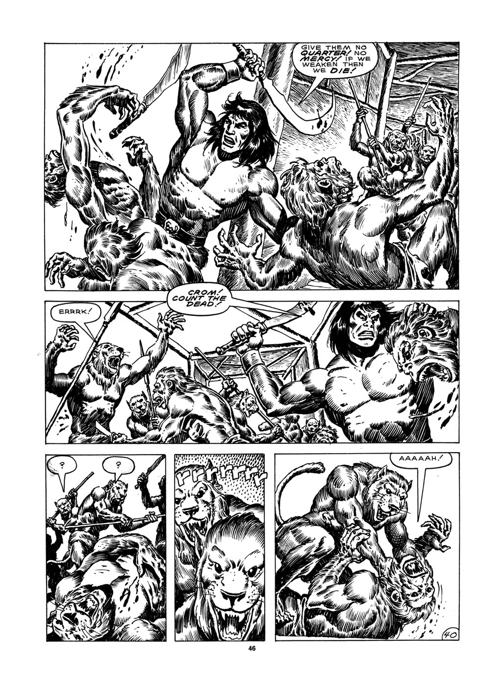 Read online The Savage Sword Of Conan comic -  Issue #151 - 43