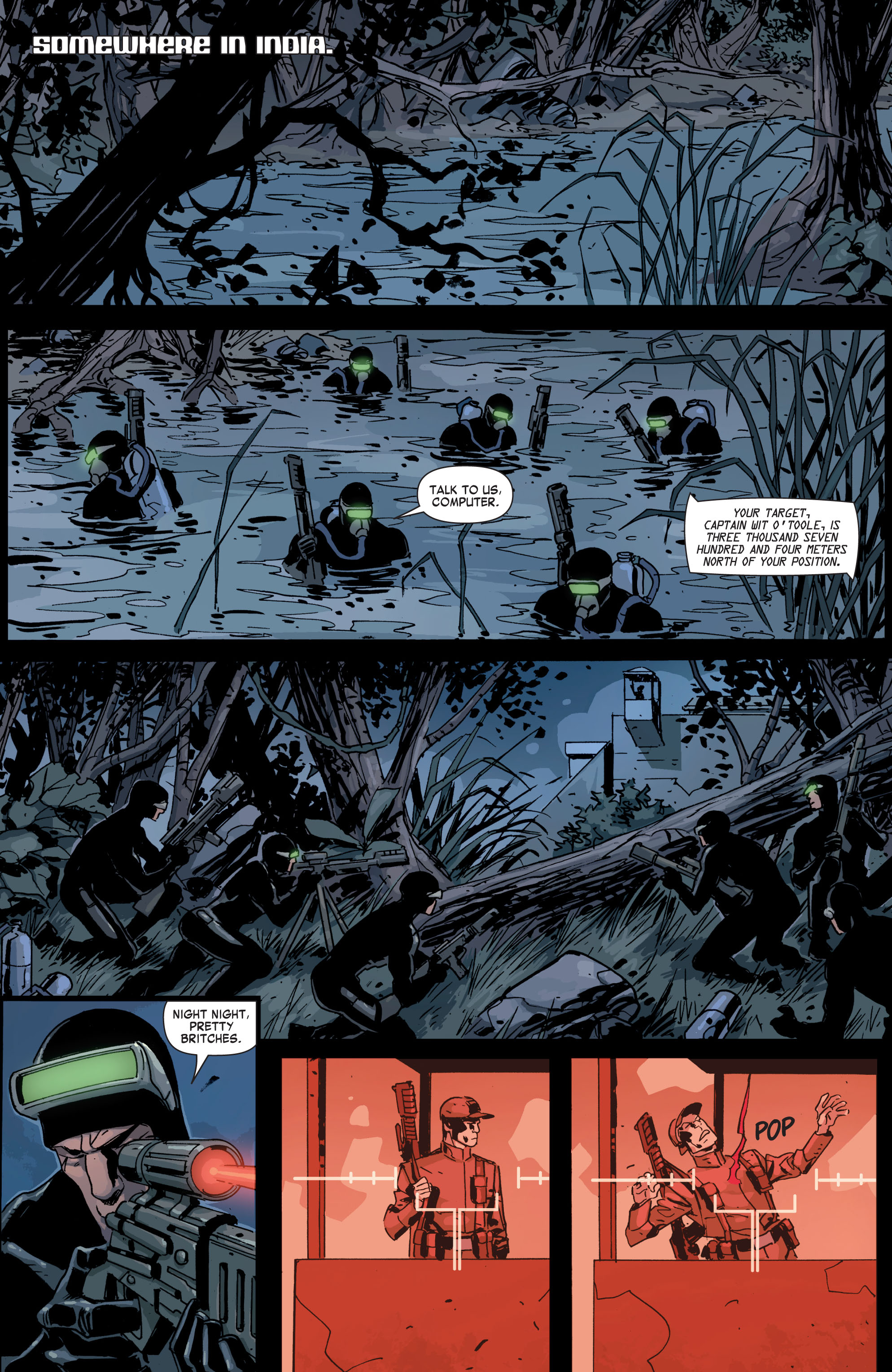 Read online Formic Wars: Burning Earth comic -  Issue #4 - 11