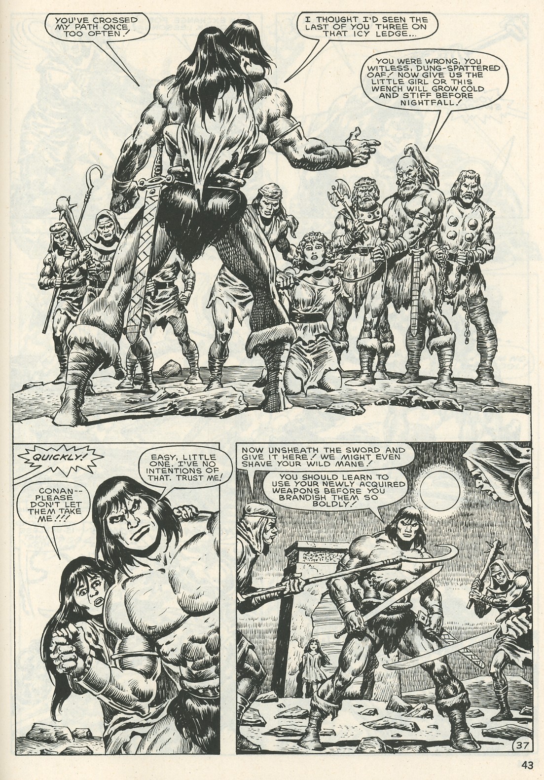 Read online The Savage Sword Of Conan comic -  Issue #123 - 43