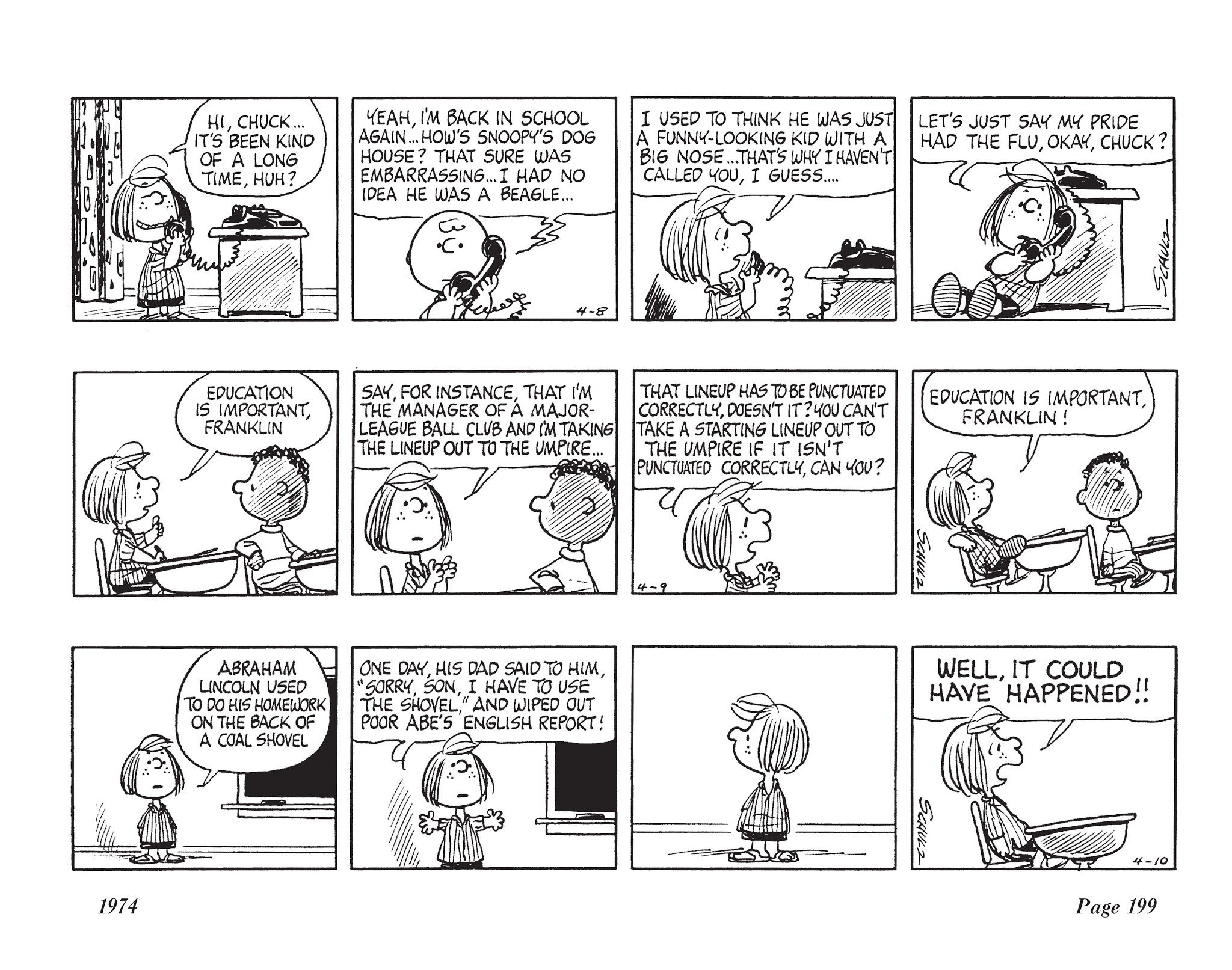 Read online The Complete Peanuts comic -  Issue # TPB 12 - 213