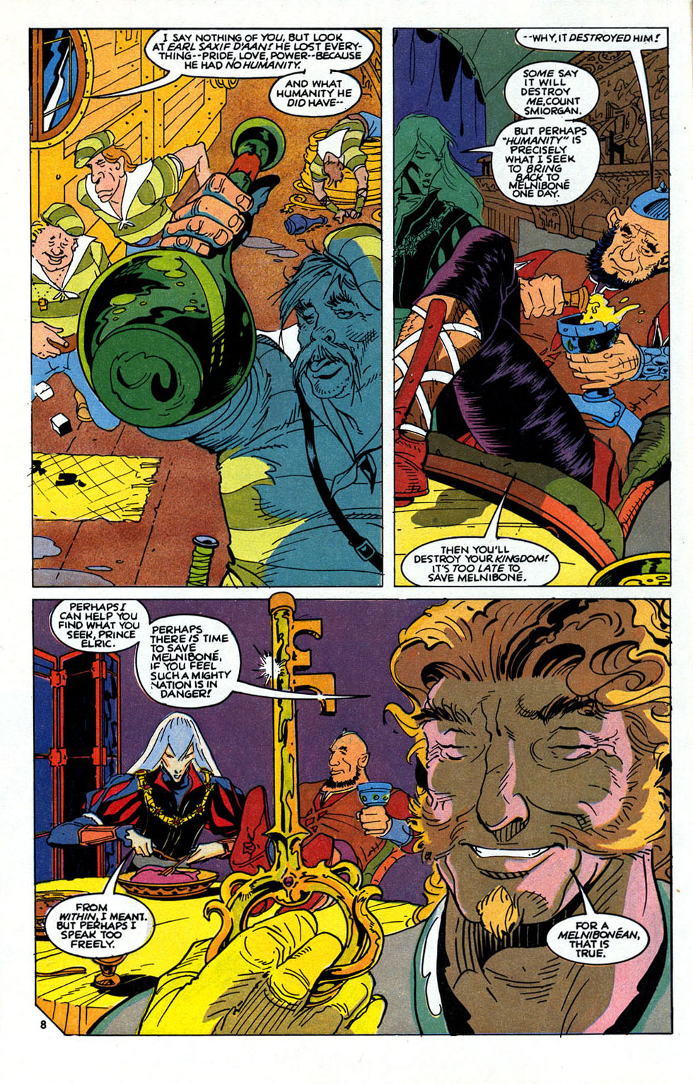 Read online Elric: Sailor on the Seas of Fate comic -  Issue #6 - 10