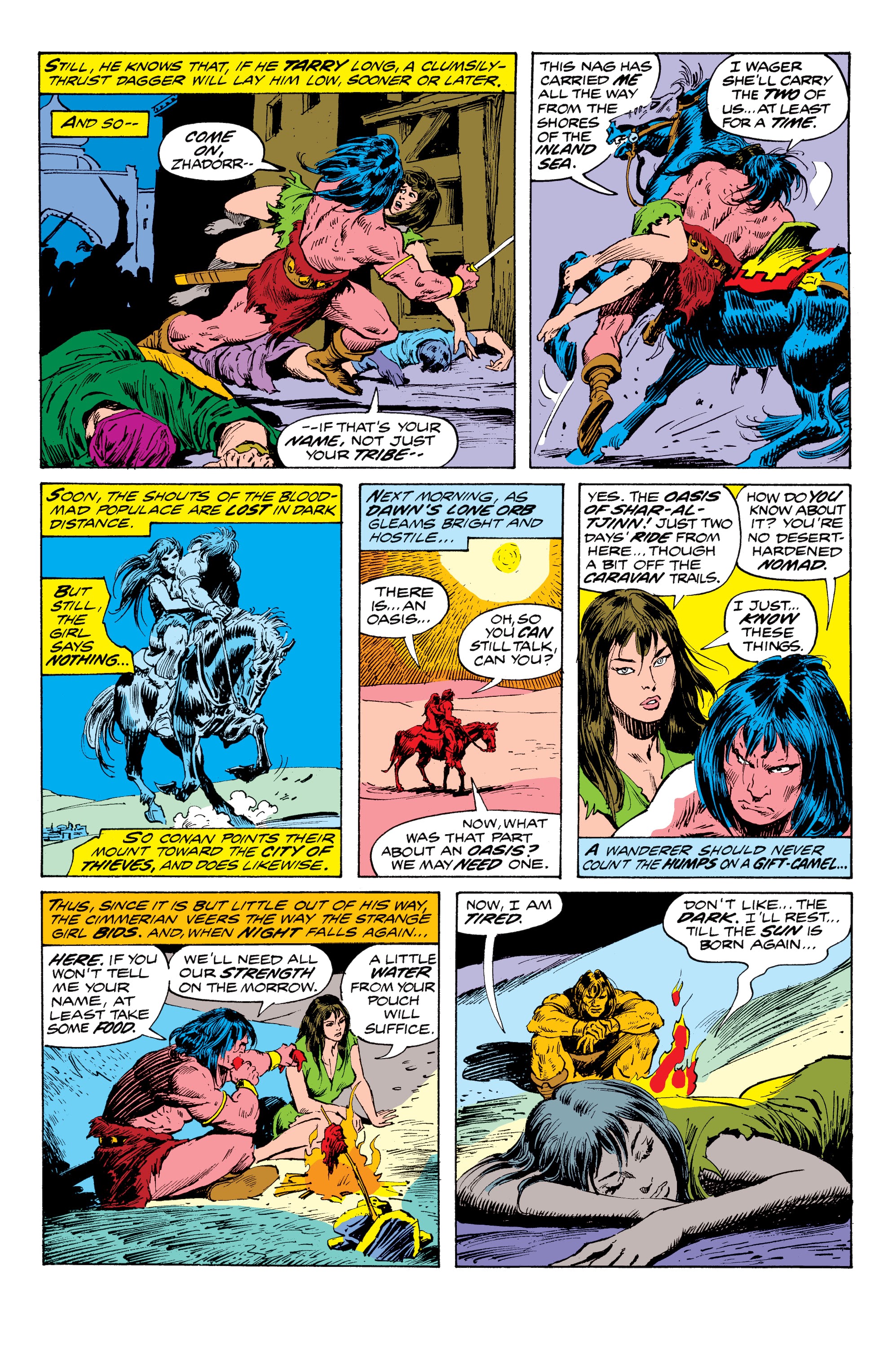 Read online Conan The Barbarian Epic Collection: The Original Marvel Years - The Curse Of The Golden Skull comic -  Issue # TPB (Part 3) - 88