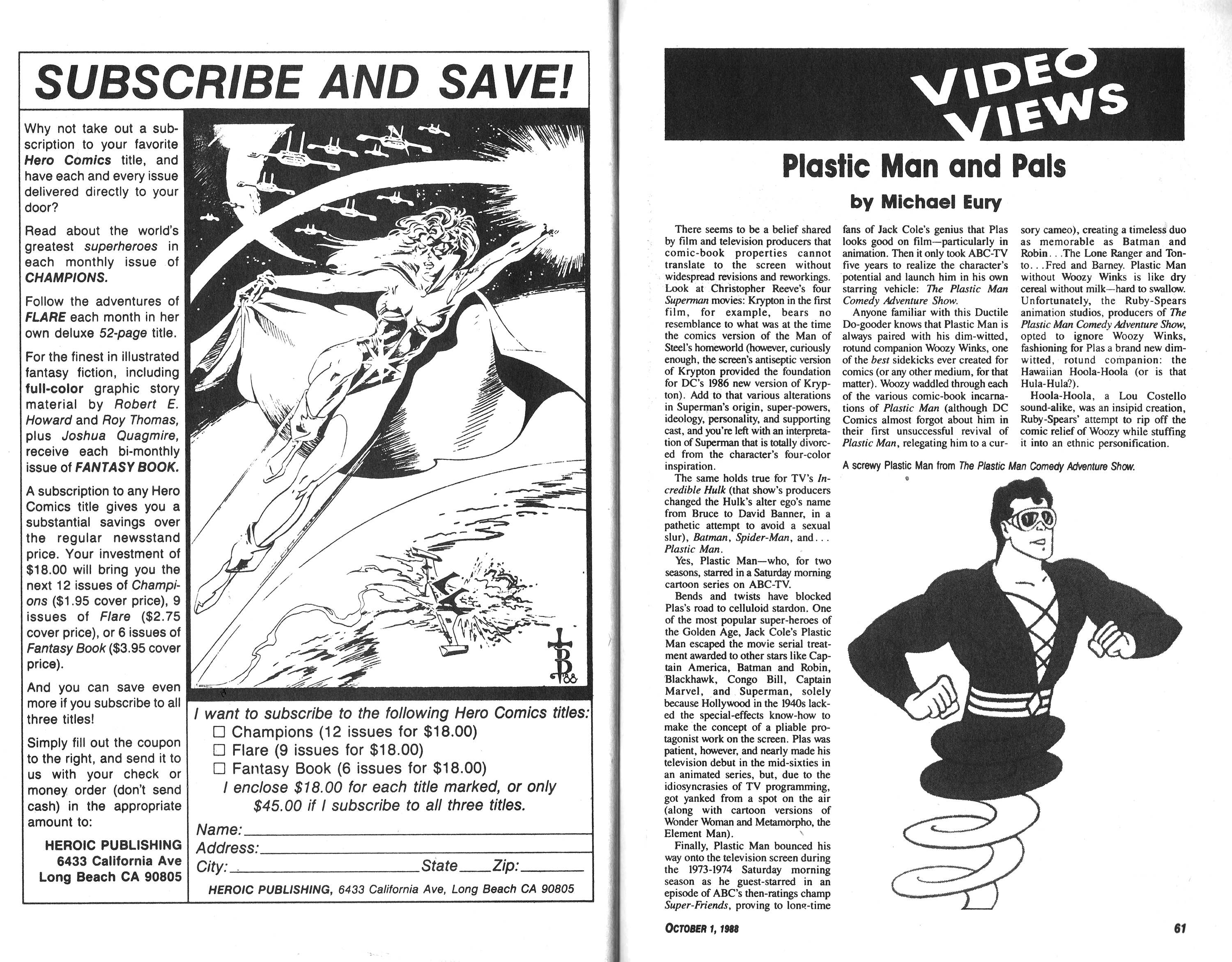 Read online Amazing Heroes comic -  Issue #150 - 31