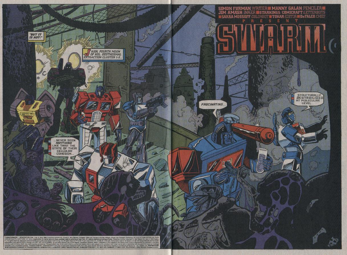 Read online Transformers: Generation 2 comic -  Issue #9 - 3