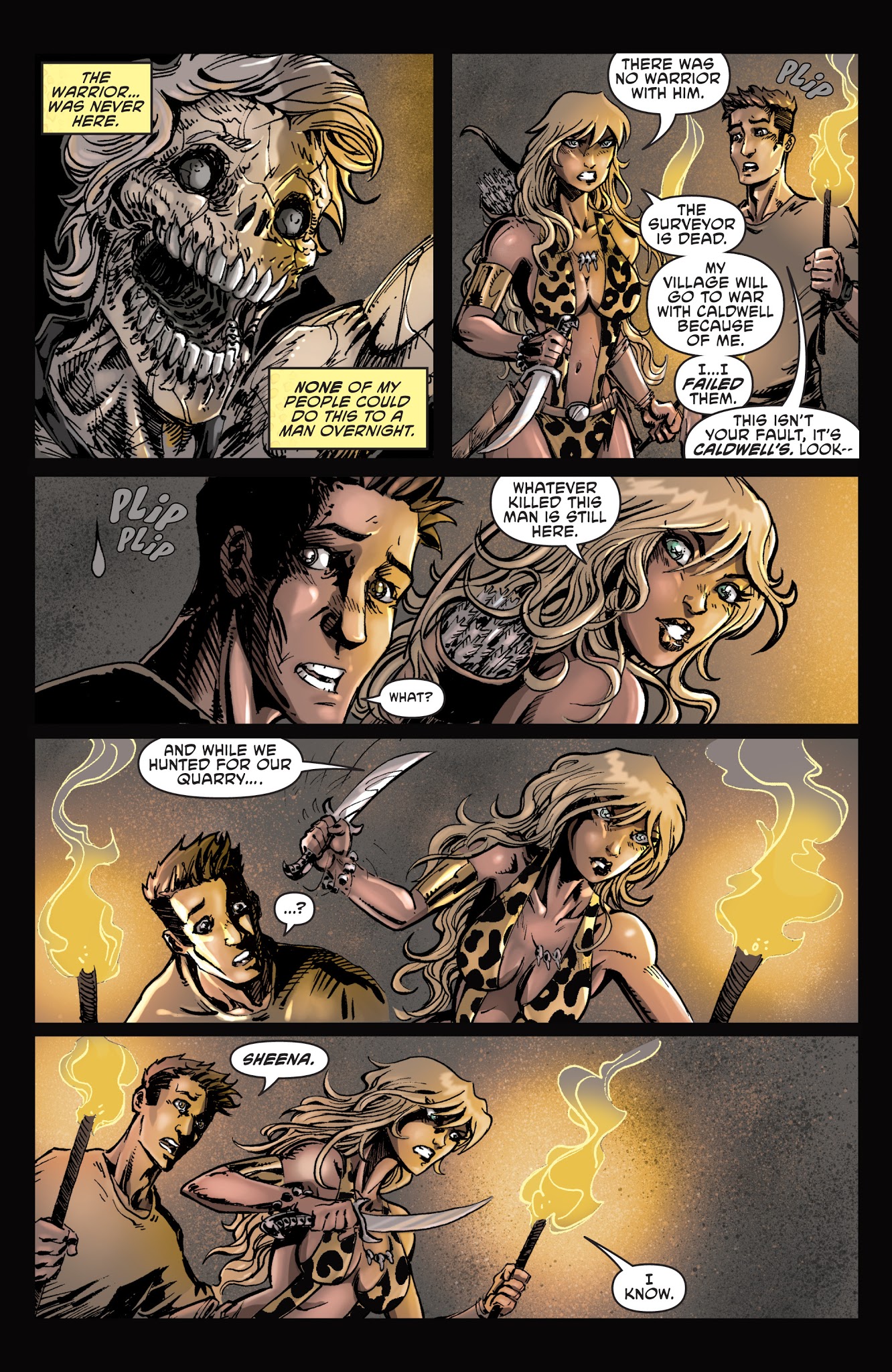 Read online Sheena: Queen Of The Jungle (2017) comic -  Issue # _TPB 1 - 88