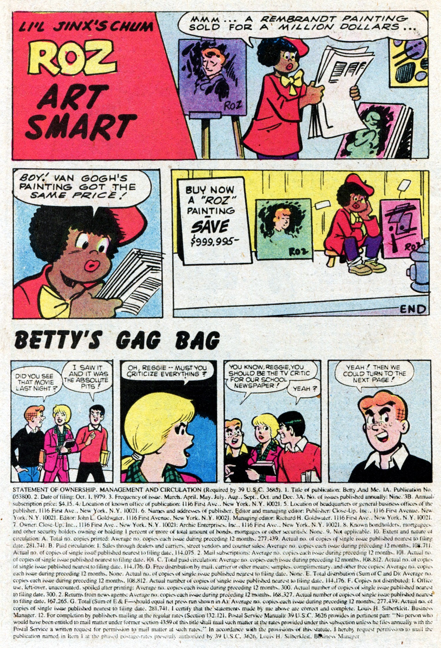 Read online Betty and Me comic -  Issue #110 - 10