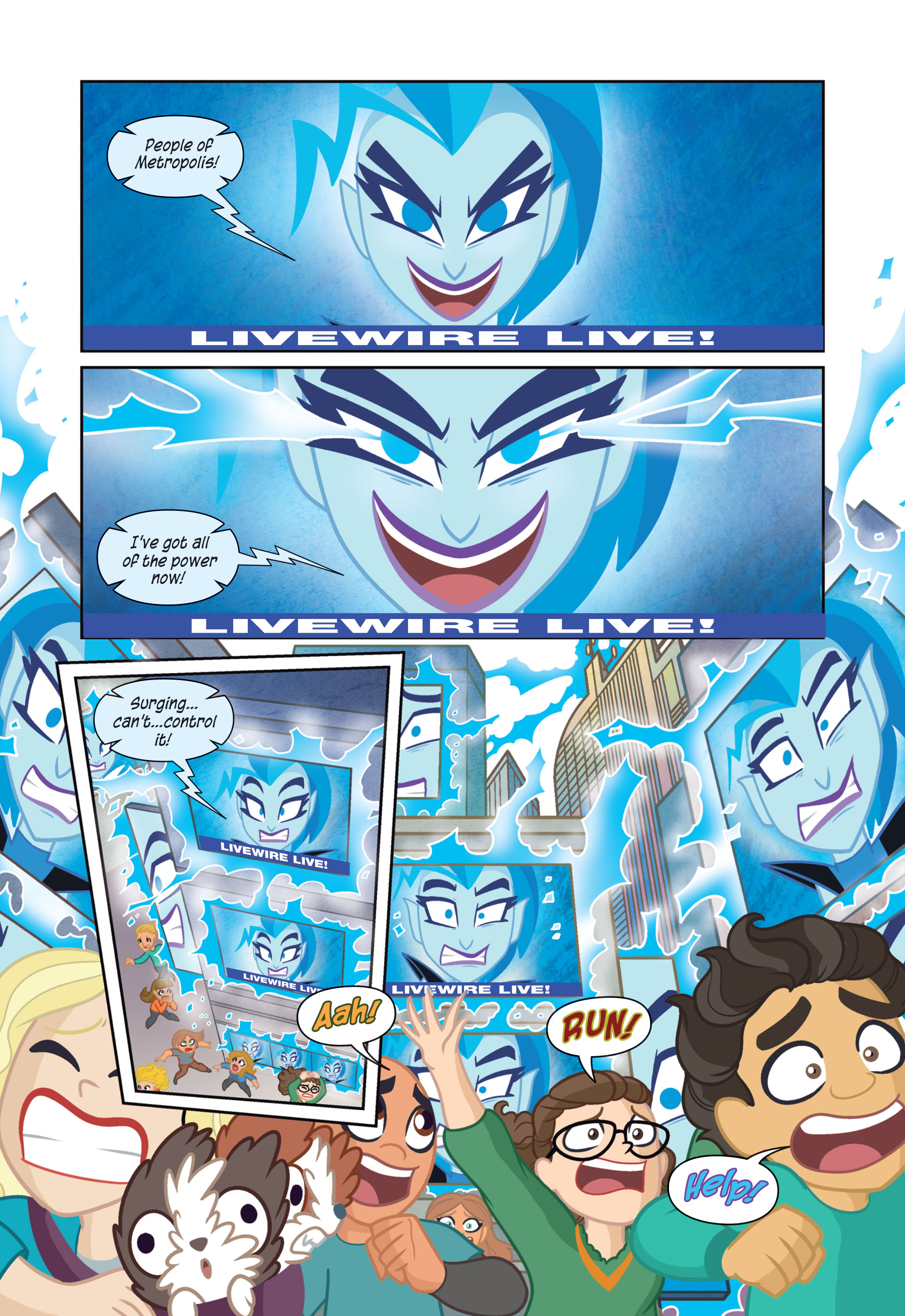 Read online DC Super Hero Girls: Powerless comic -  Issue # TPB - 99