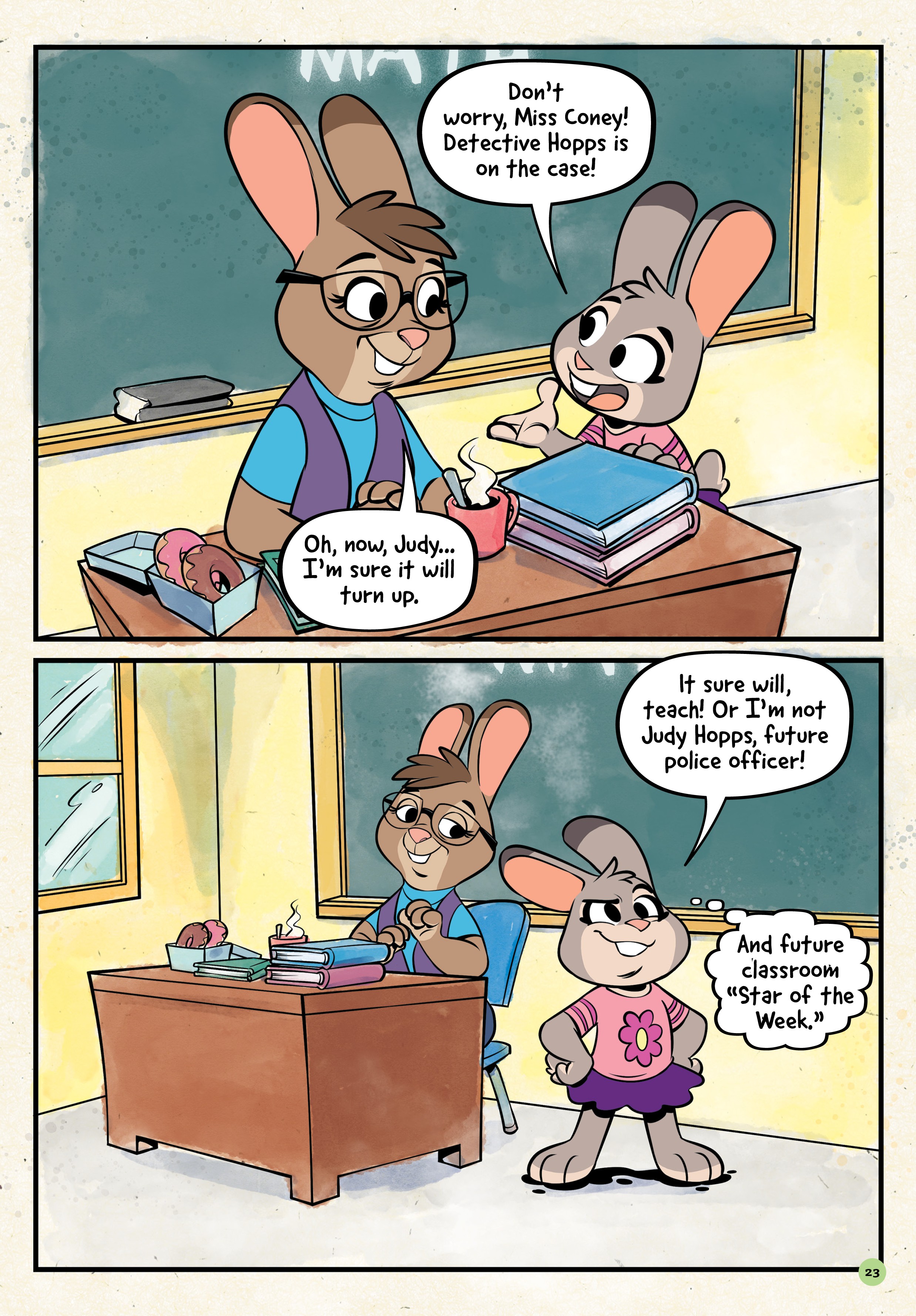 Read online Zootopia: A Hard Day's Work comic -  Issue # Full - 23