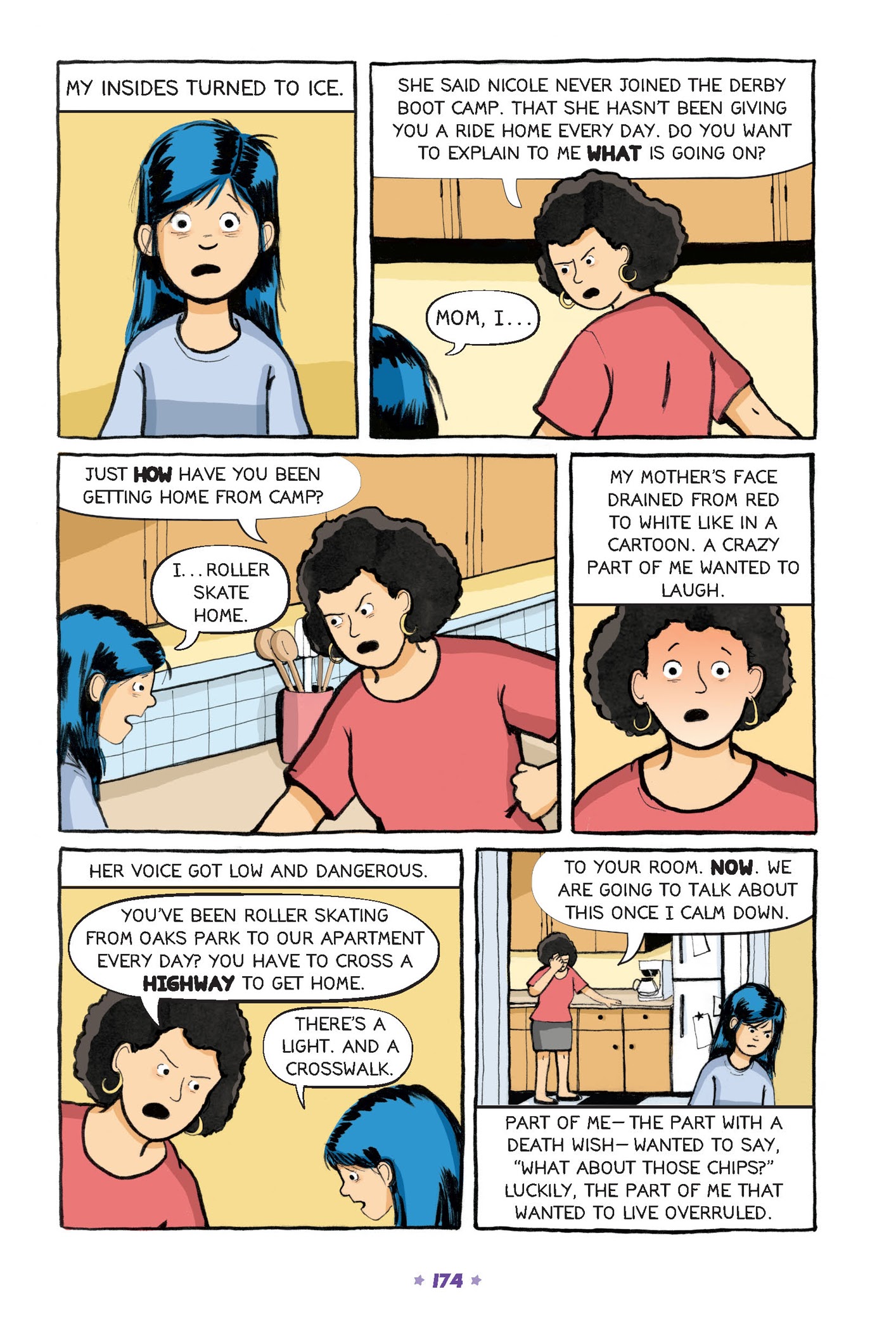 Read online Roller Girl comic -  Issue # TPB (Part 2) - 71
