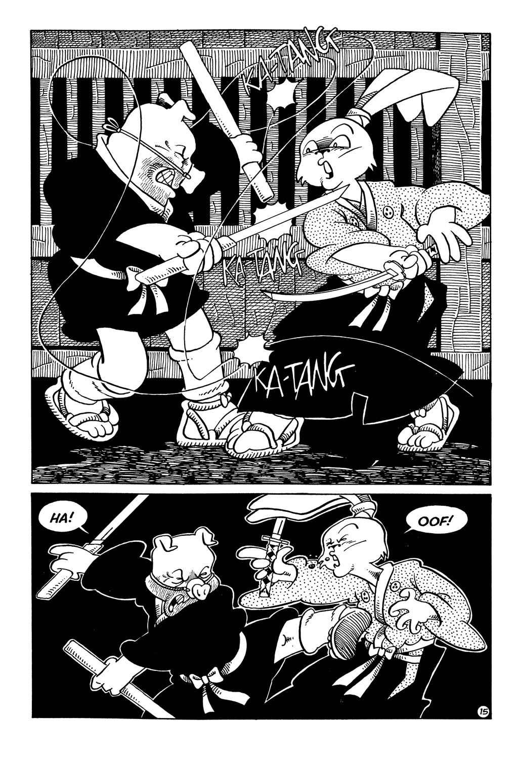 Read online Usagi Yojimbo (1987) comic -  Issue #9 - 16