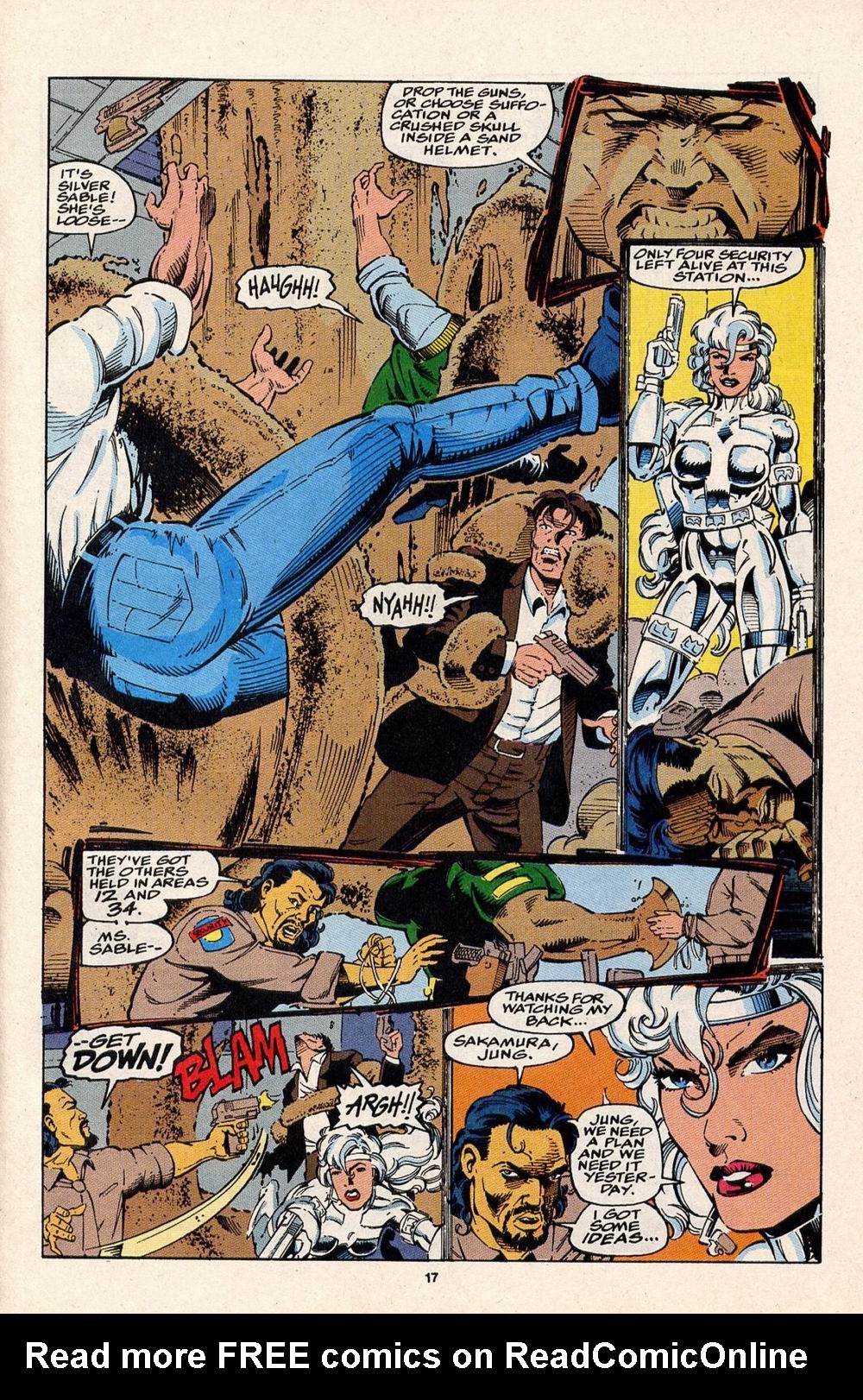 Read online Silver Sable and the Wild Pack comic -  Issue #32 - 13