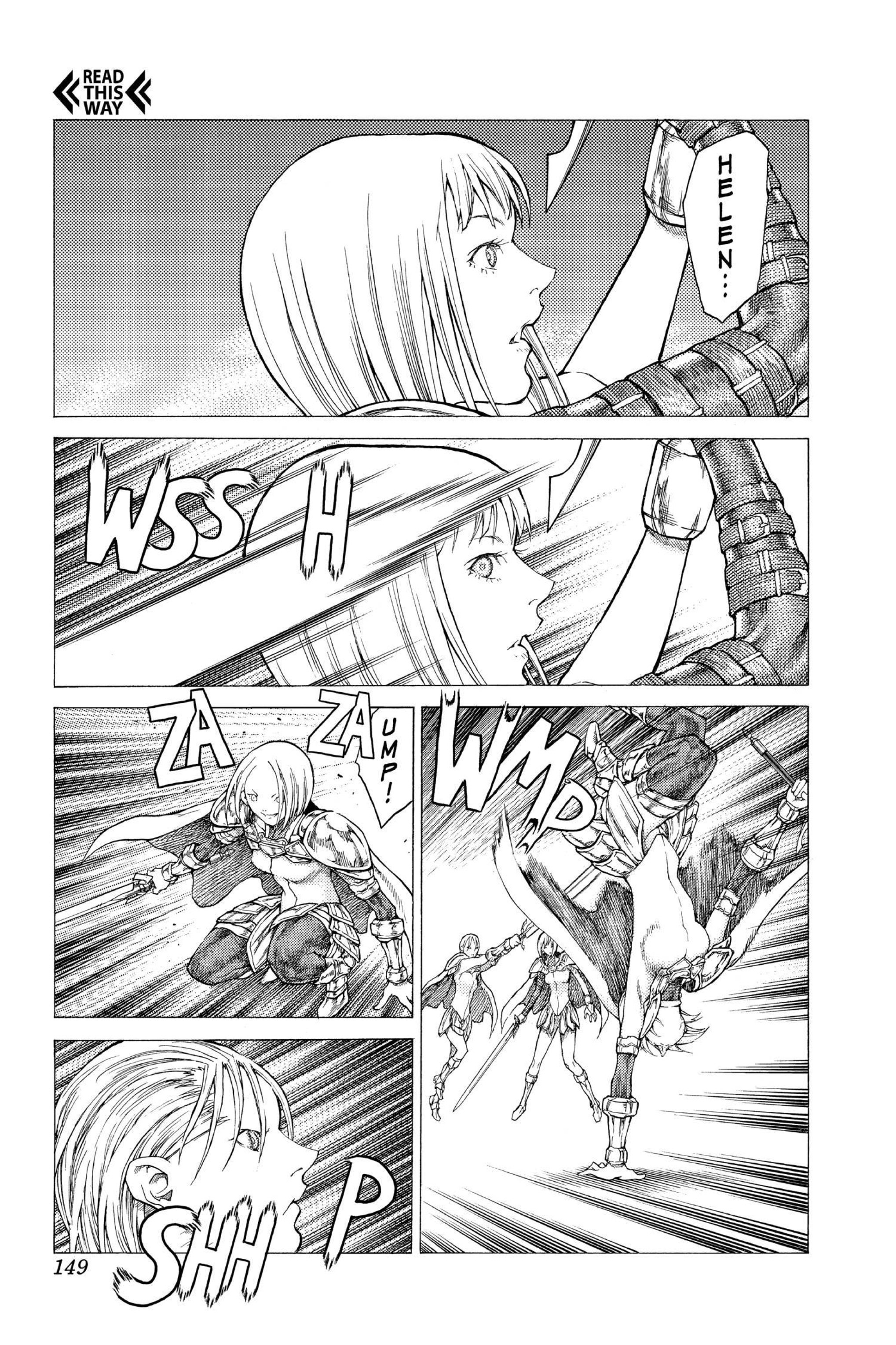 Read online Claymore comic -  Issue #9 - 138