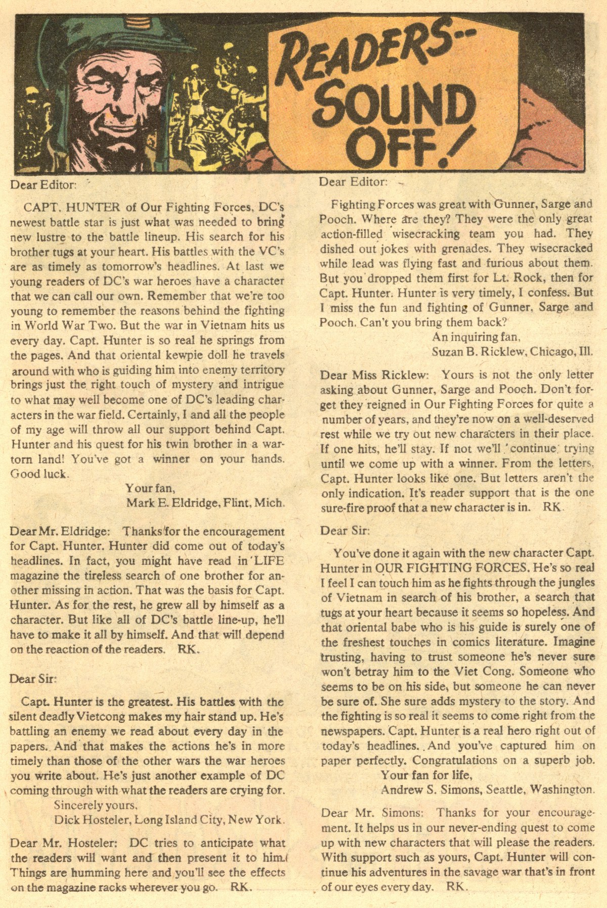 Read online Our Fighting Forces comic -  Issue #105 - 21