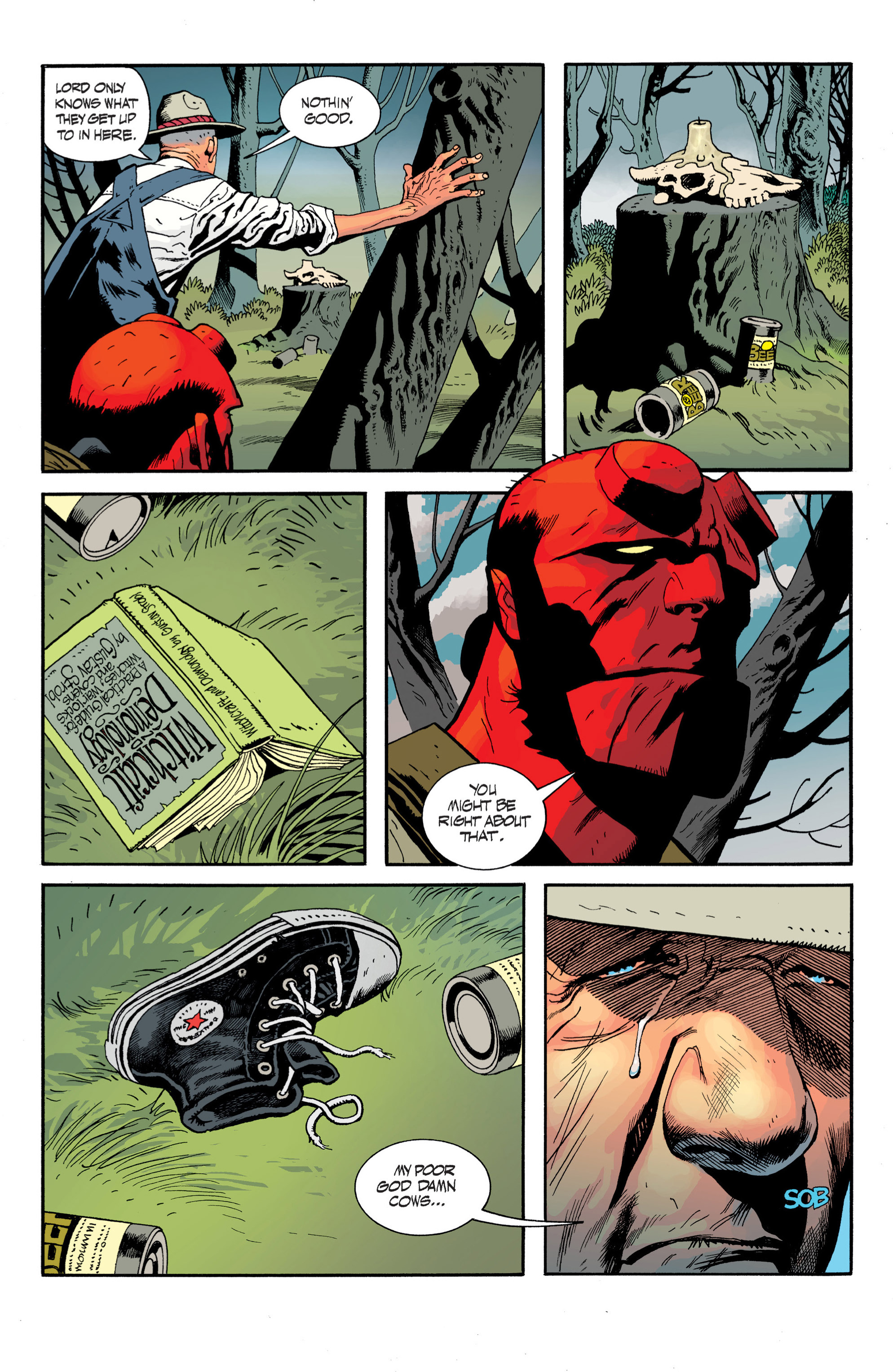 Read online Hellboy comic -  Issue #11 - 160